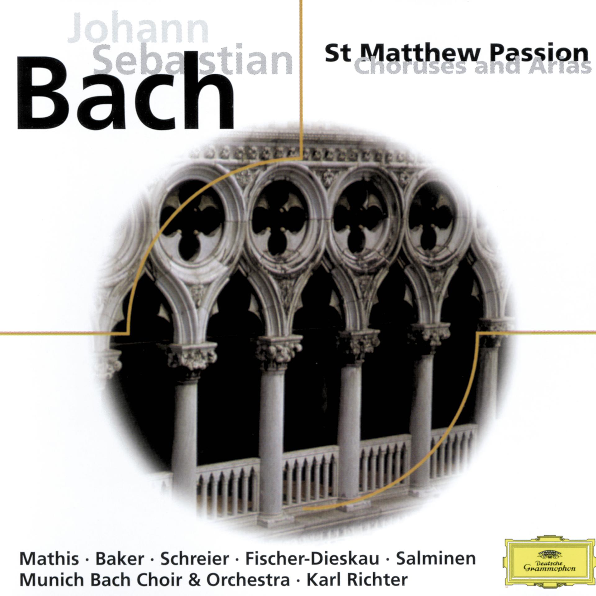 Постер альбома J.S. Bach: St. Matthew Passion, Choruses and Arias