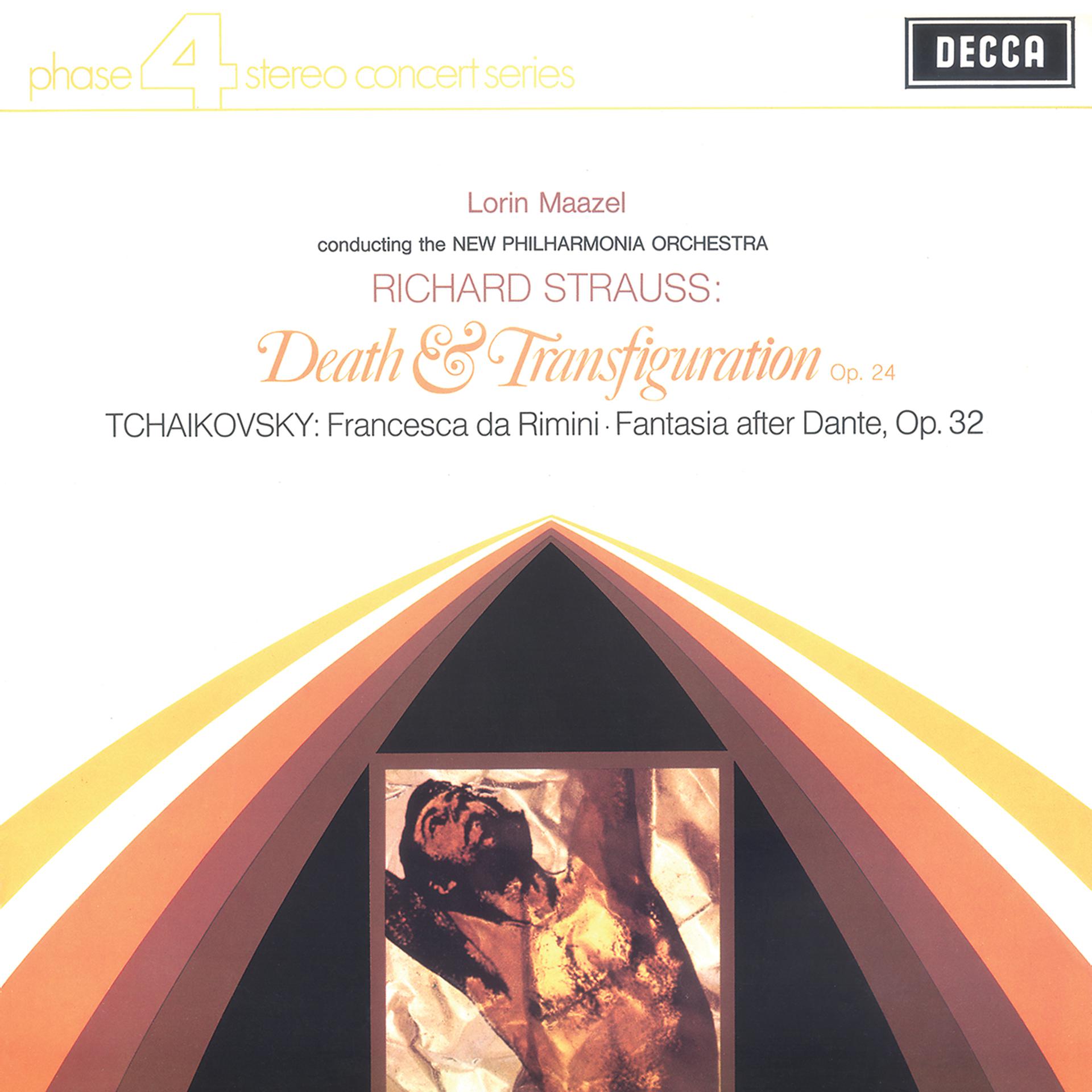 Постер альбома Richard Strauss: Death & Transfiguration; Tchaikovsky: Francesca da Rimini