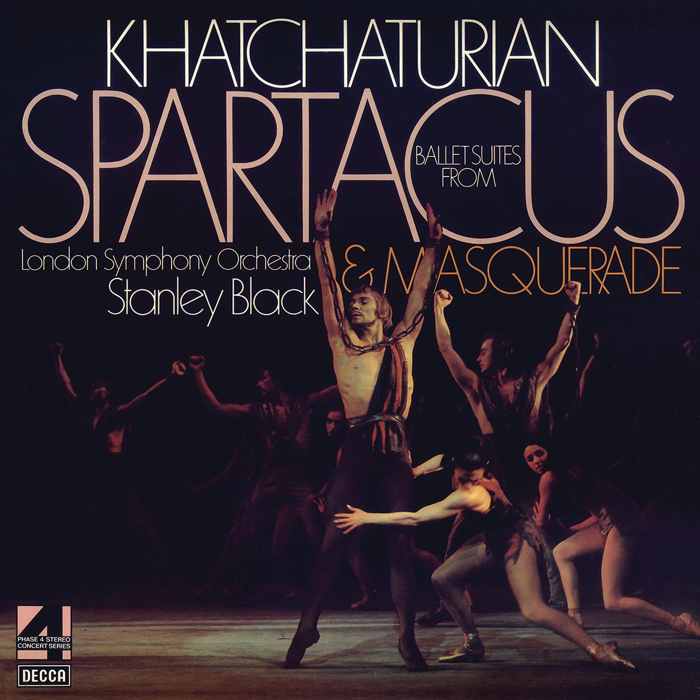 Постер альбома Khatchaturian: Ballet Suites From Spartacus & Masquerade