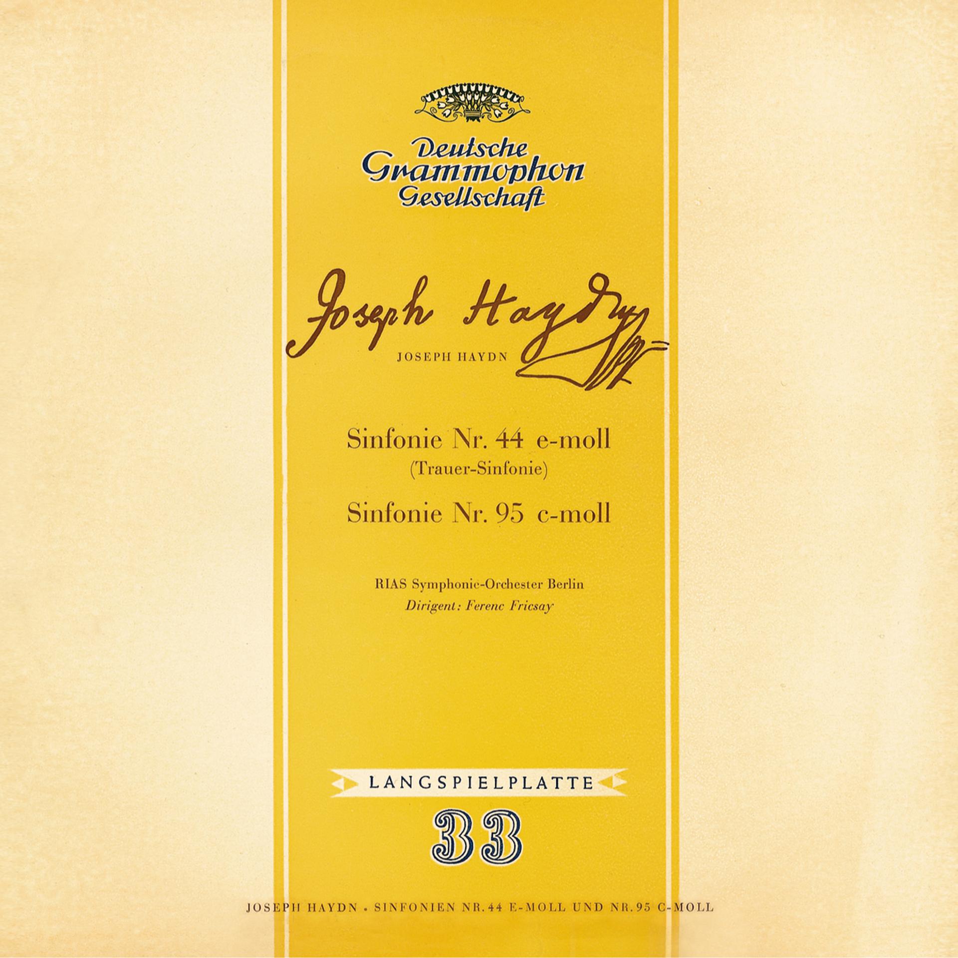 Постер альбома Haydn, J.: Symphonies Nos.44, 95 & 98
