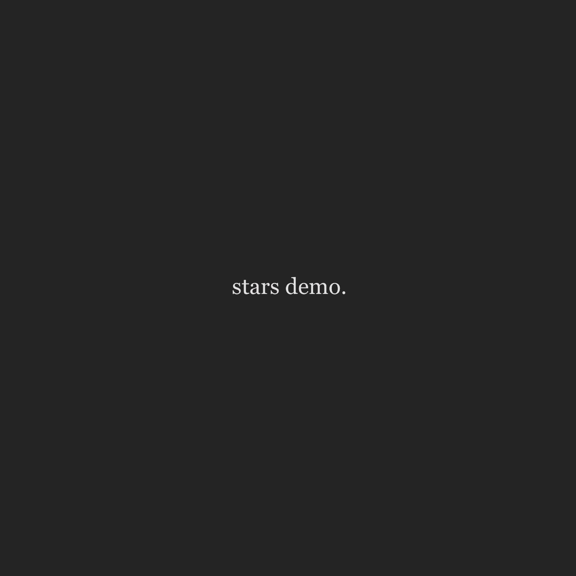 Постер альбома Stars Demo.