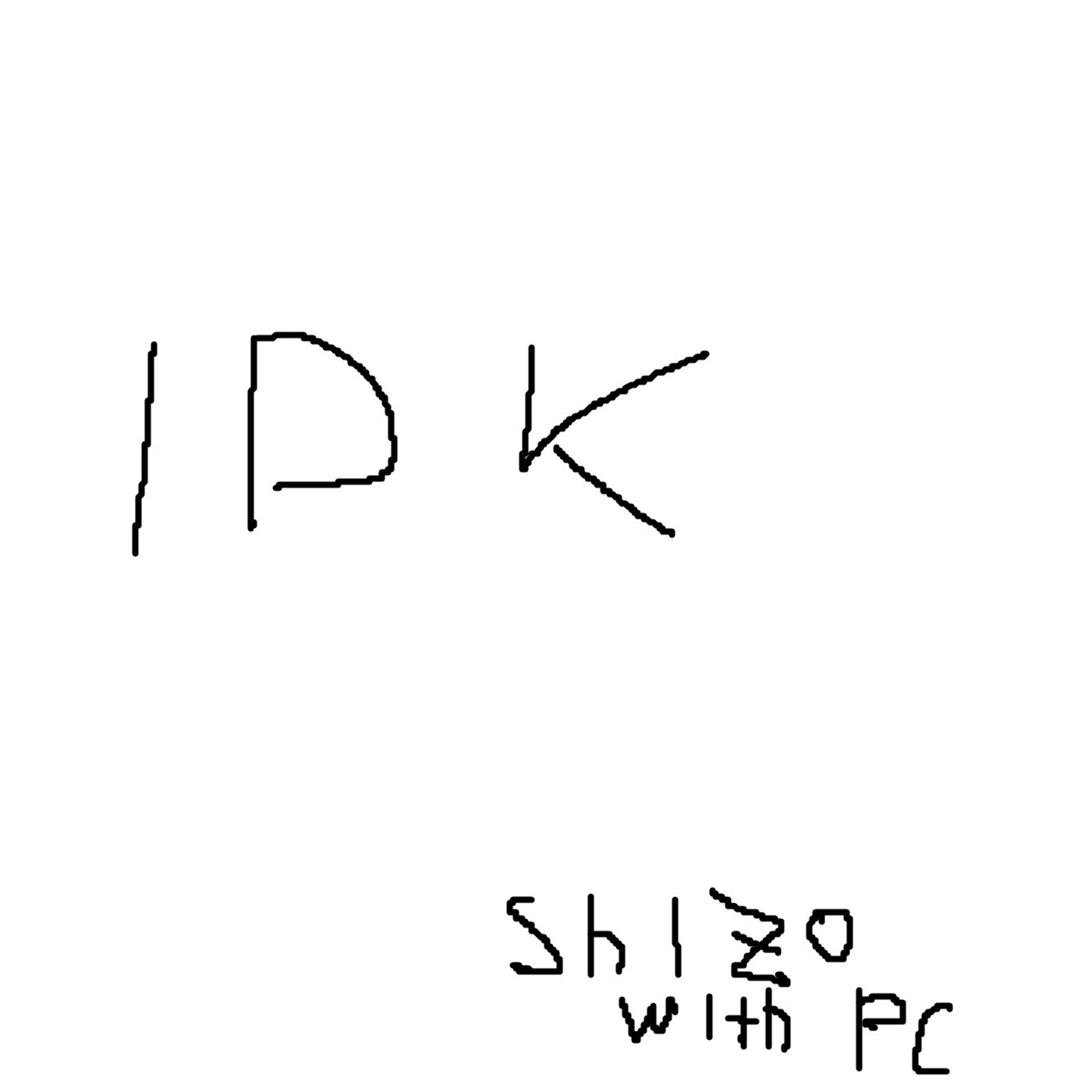 Постер альбома Idk