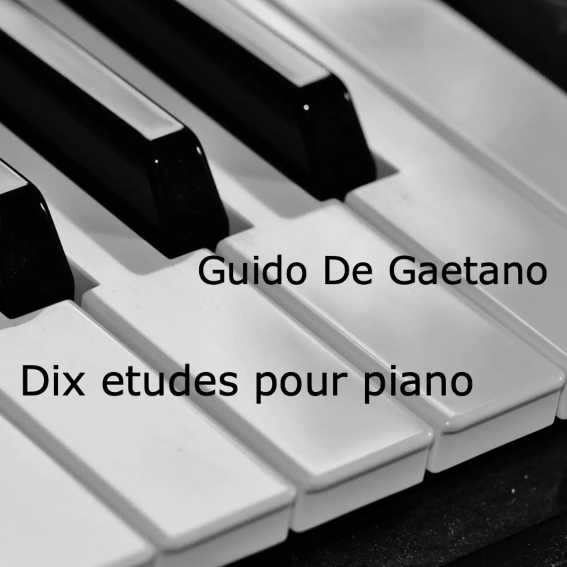 Постер альбома Dix études pour piano
