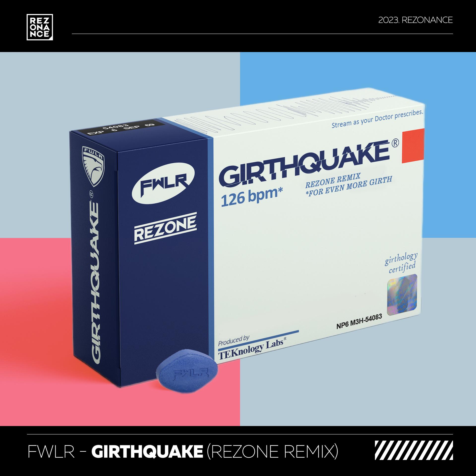 Постер альбома Girthquake (Rezone Remix)