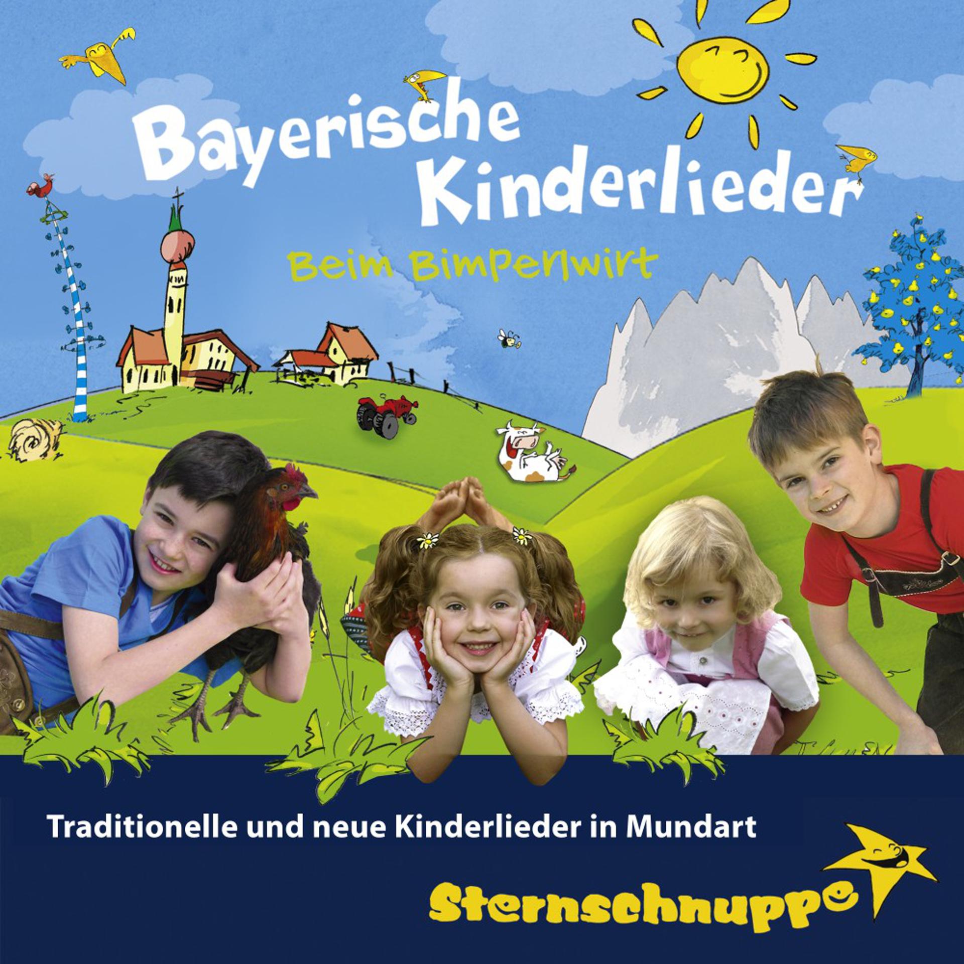 Постер альбома Bayerische Kinderlieder: Traditionelle und neue Kinderlieder in Mundart (Beim Bimperlwirt)