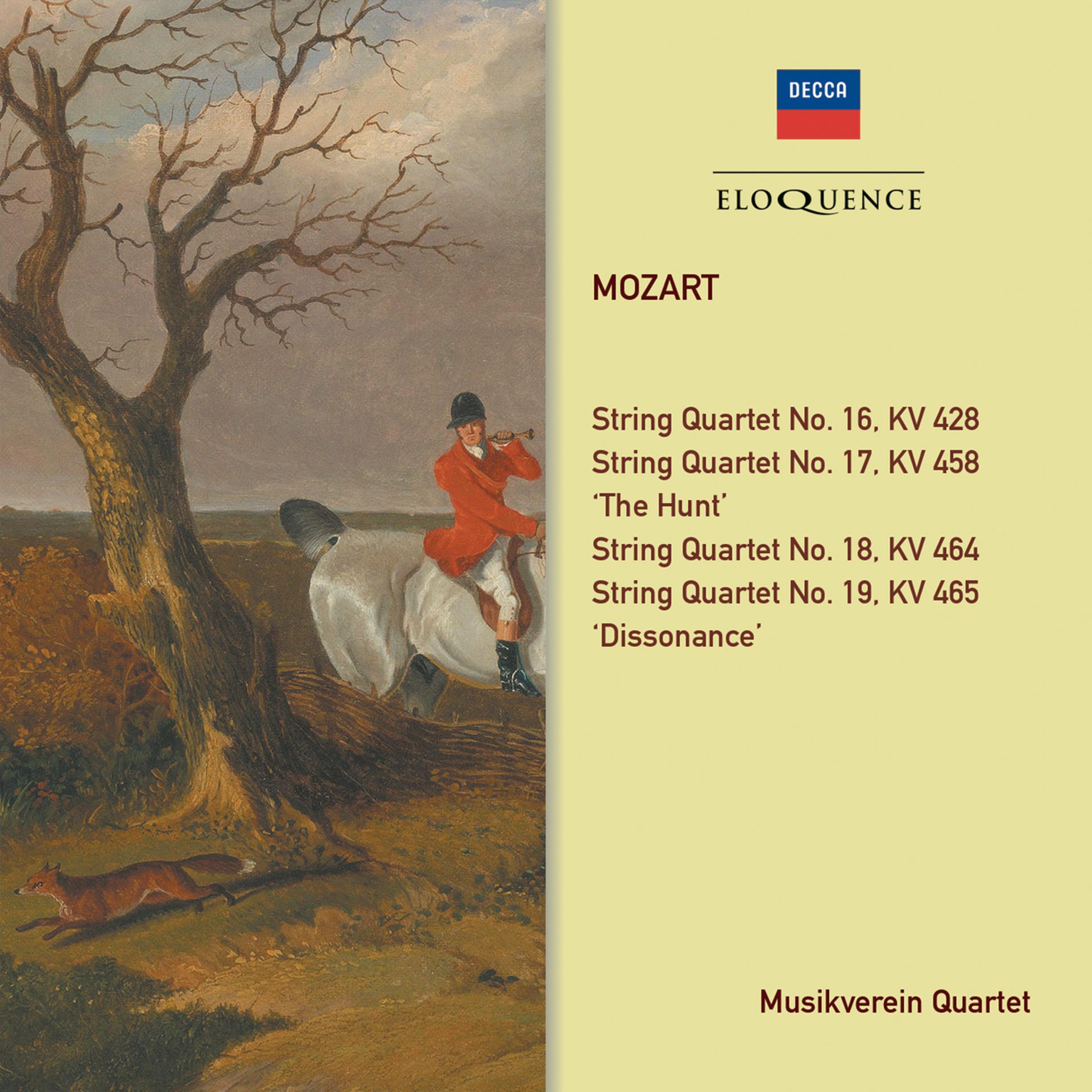 Постер альбома Mozart: String Quartets KV 428, 458, 464, 465