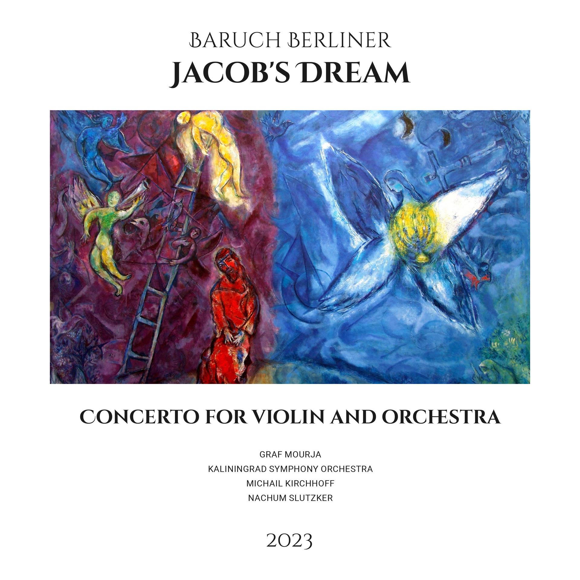 Постер альбома Jacob's Dream - concerto for violin and orchestra