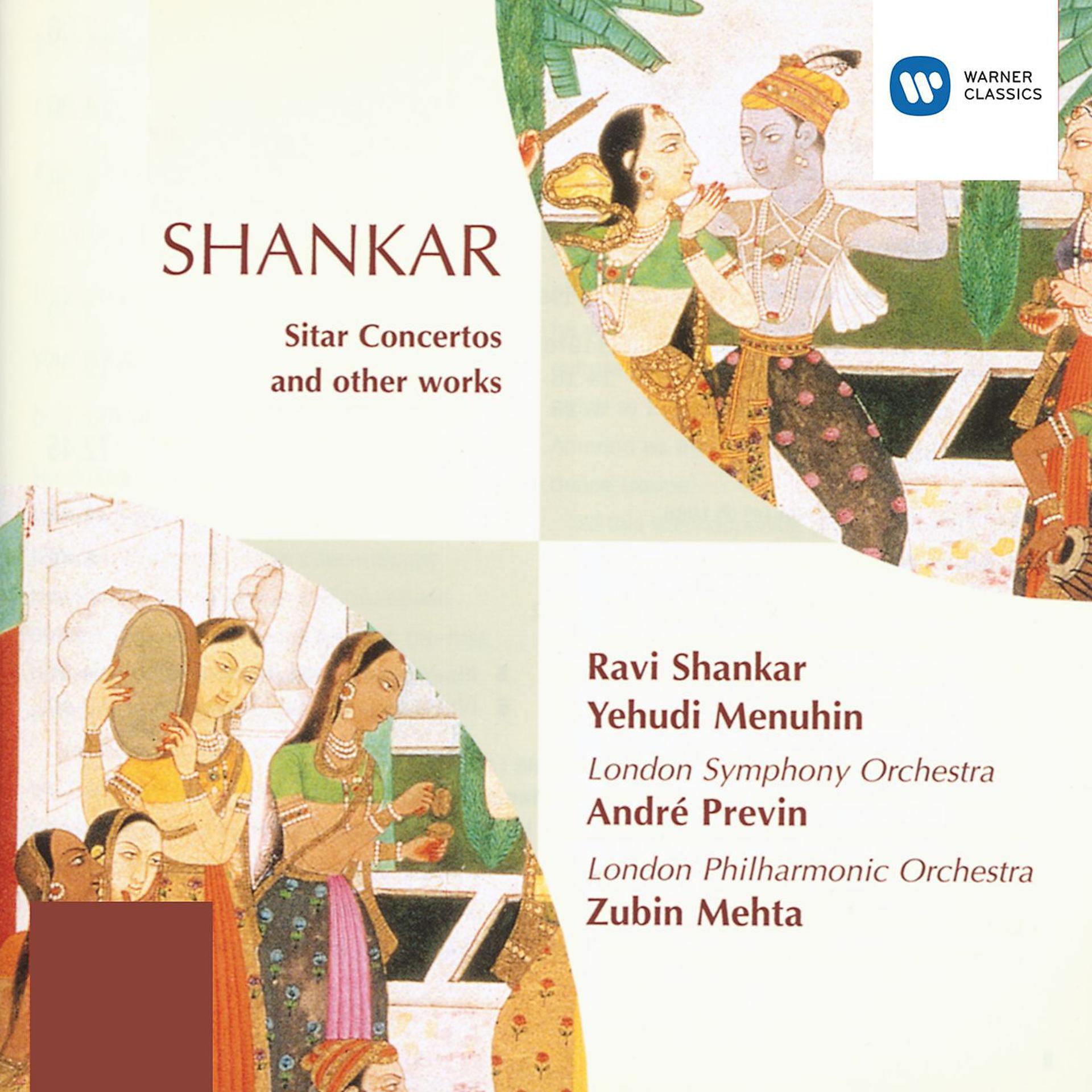 Постер альбома Shankar: Sitar Concertos/Ragas