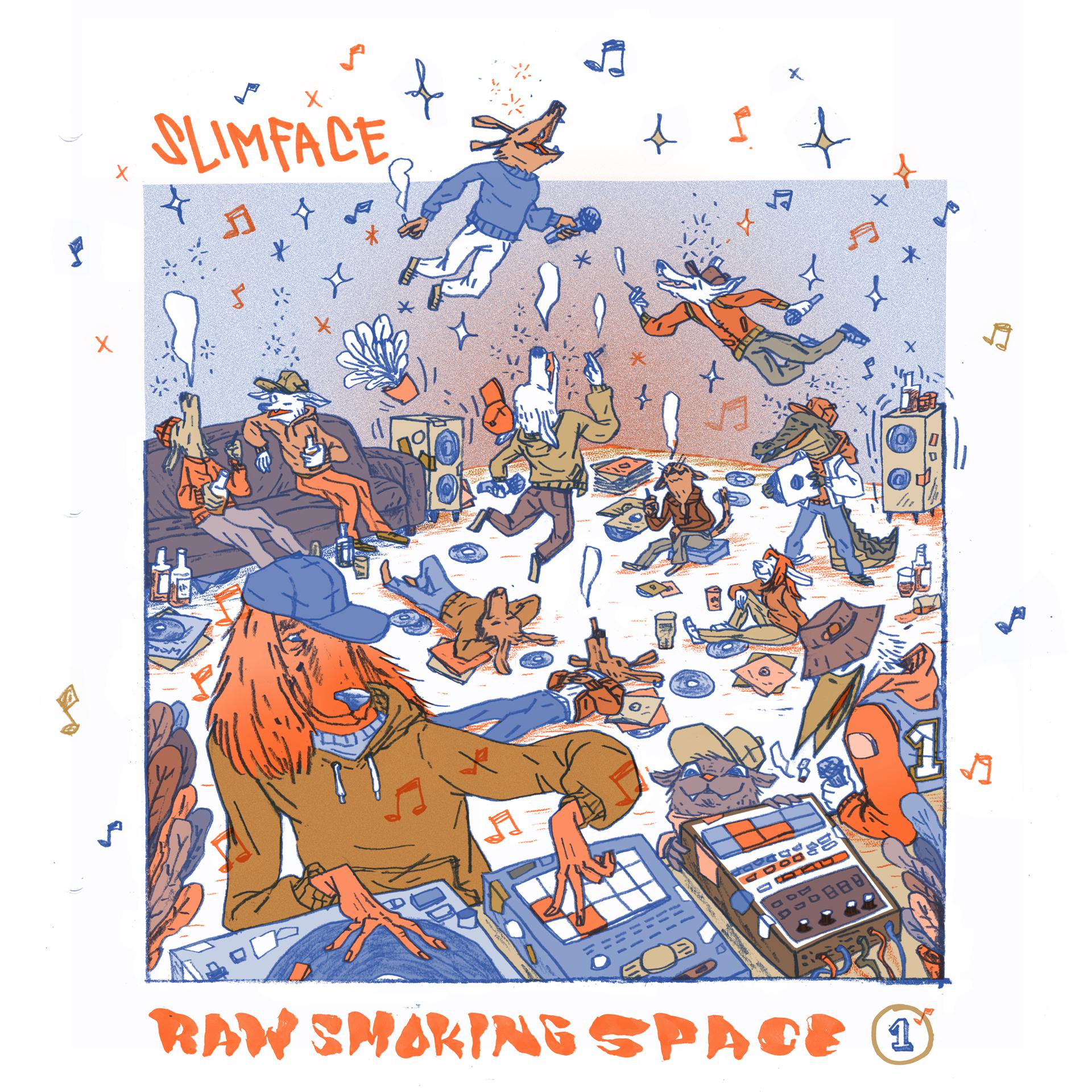 Постер альбома Raw Smoking Space