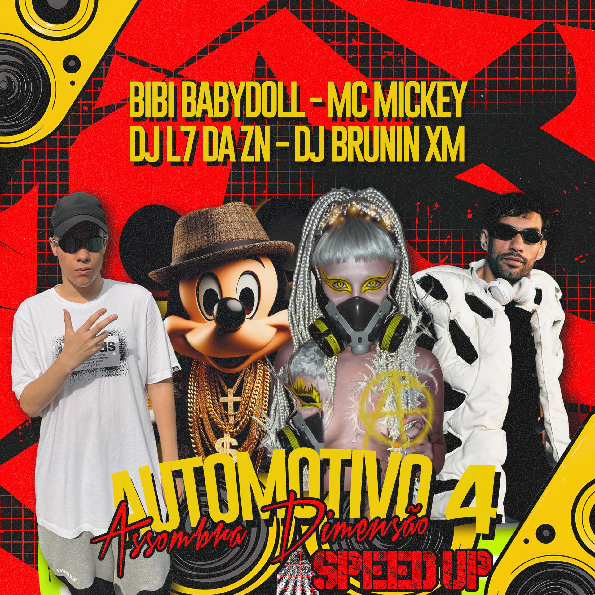 Постер альбома Automotivo Assombra Dimensão 4 (Speed Up)