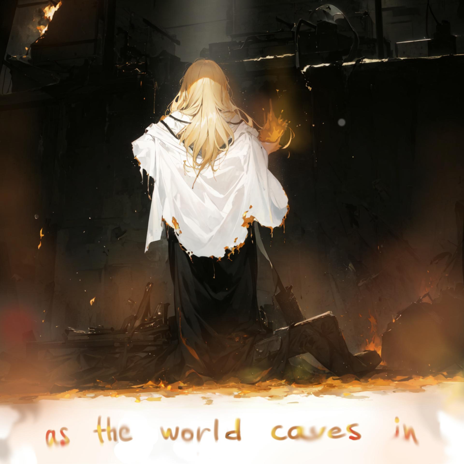 Постер альбома As the world caves in