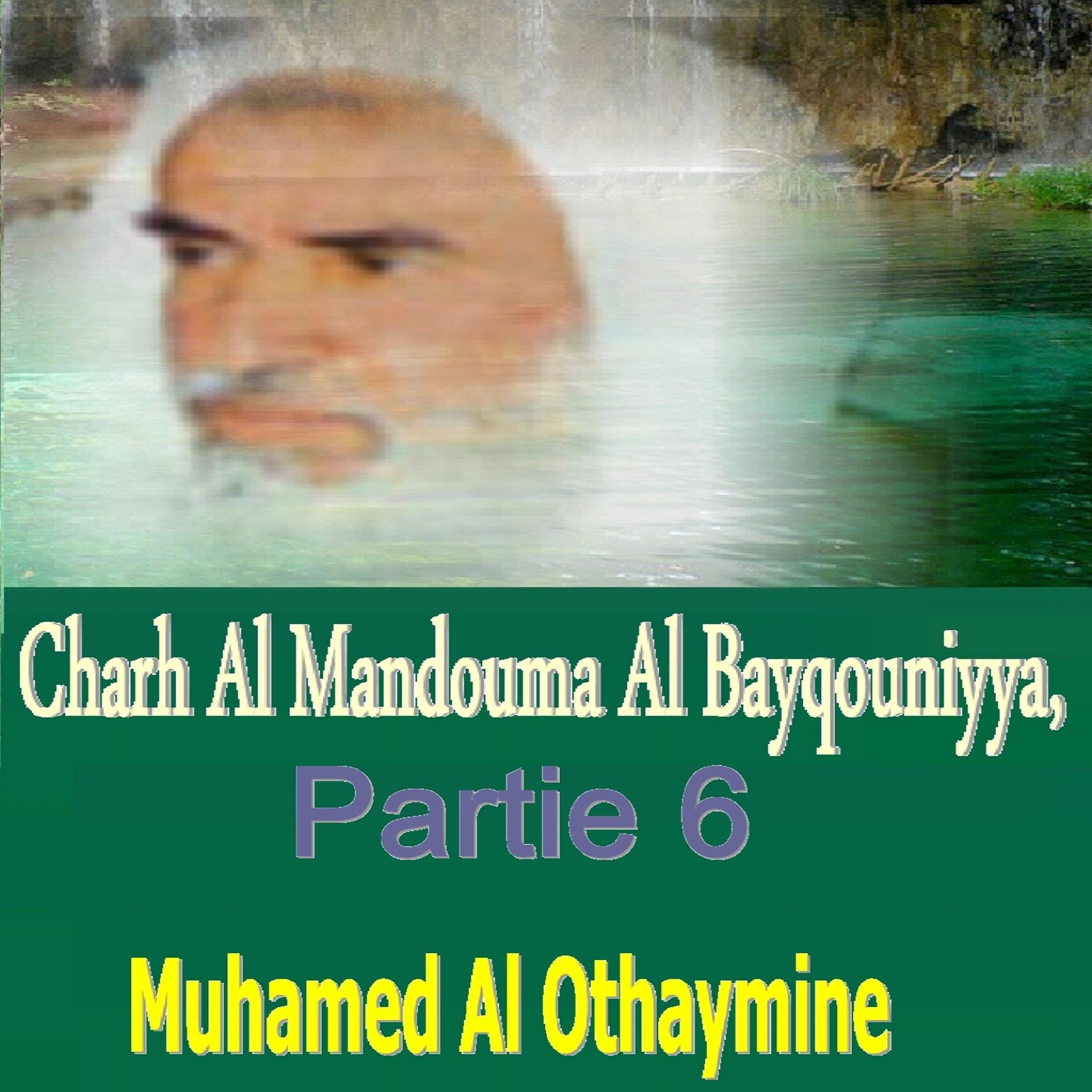 Постер альбома Charh Al Mandouma Al Bayqouniyya, Partie 6