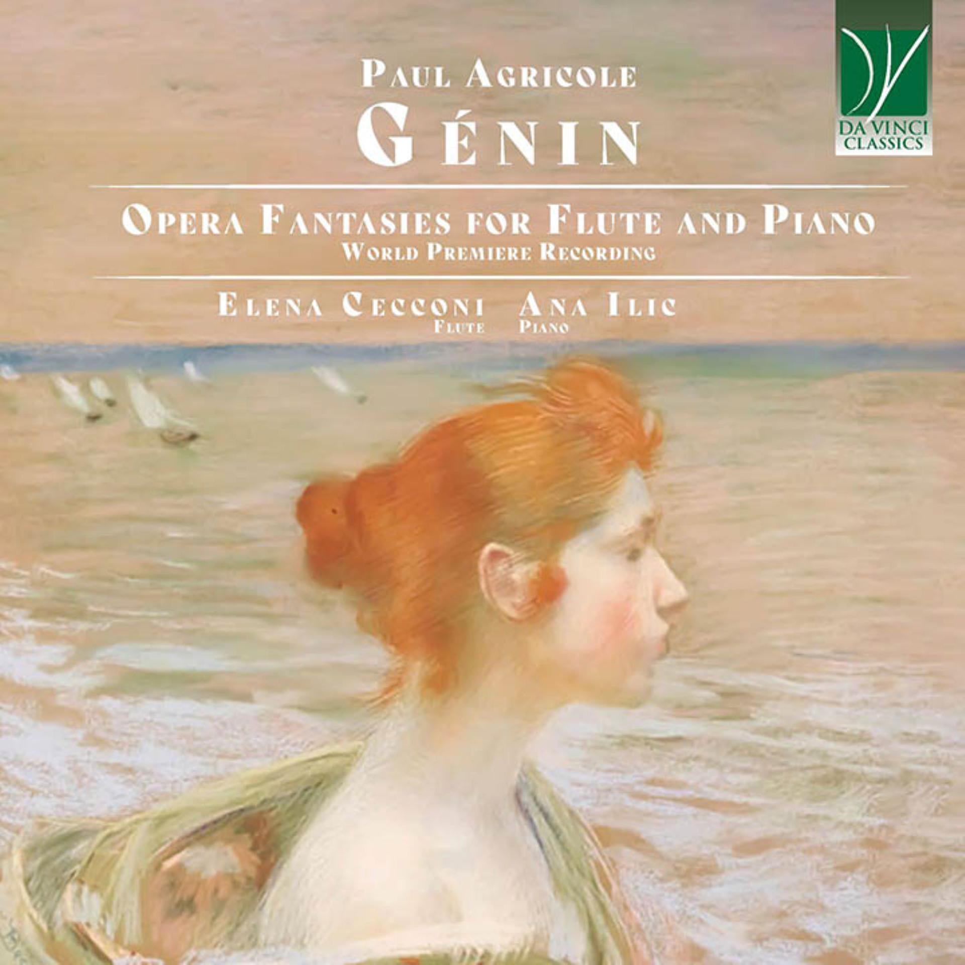 Постер альбома Paul-Agricole Génin: Opera fantasies for Flute and Piano