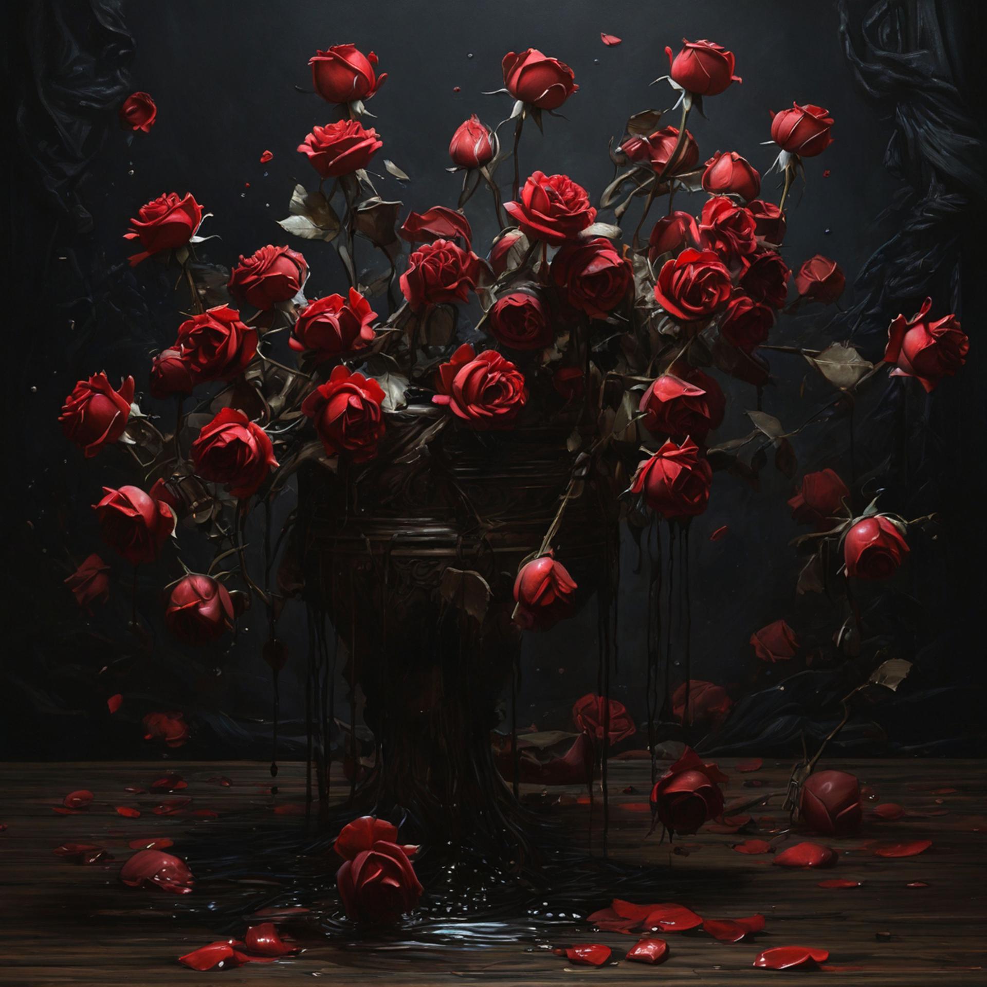 Постер альбома Падающие розы
