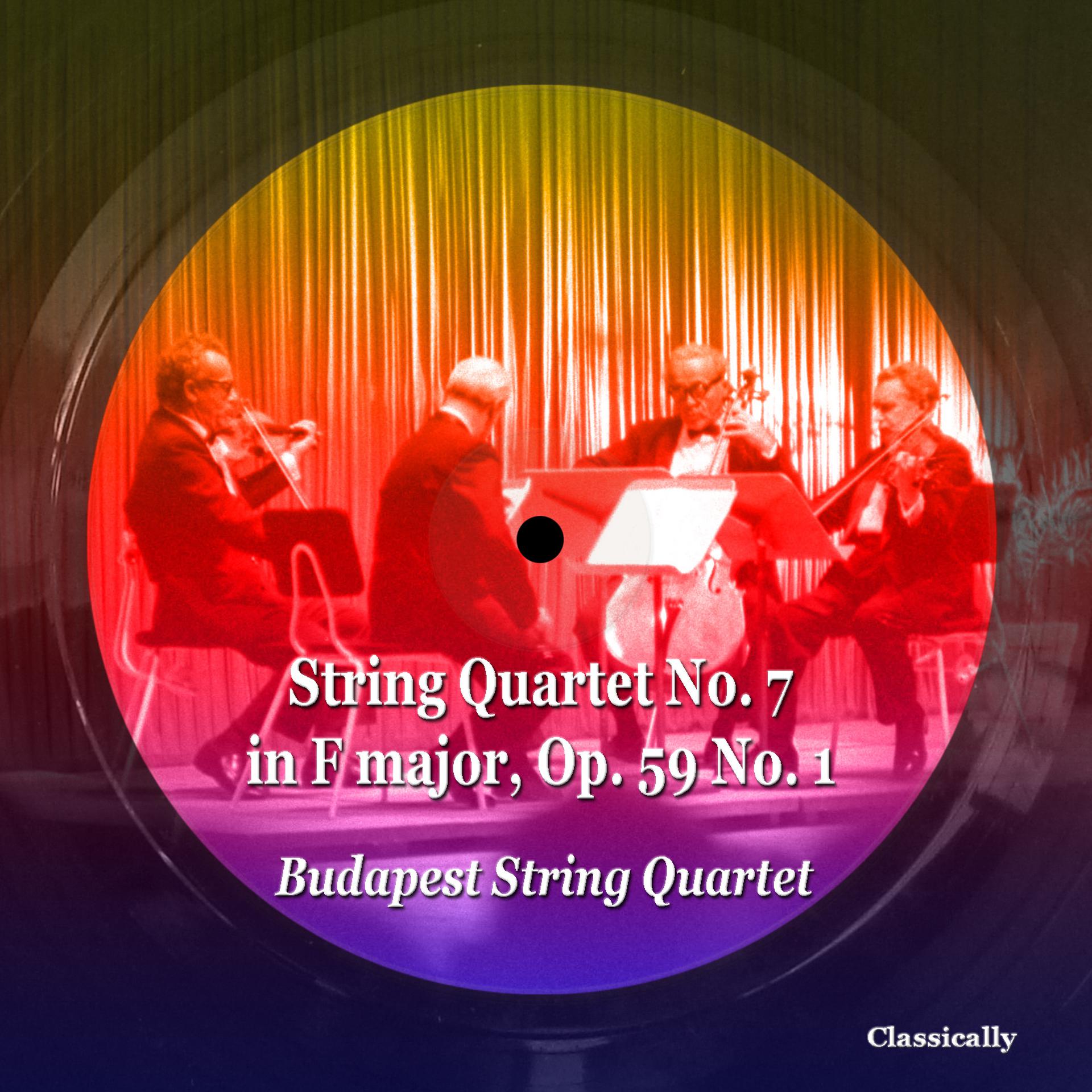 Постер альбома String Quartet No. 7 in F Major, Op. 59 No. 1