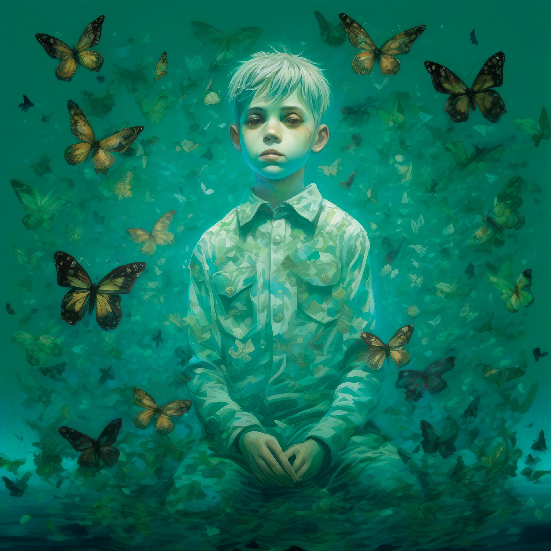 Постер альбома миллион мёртвых бабочек