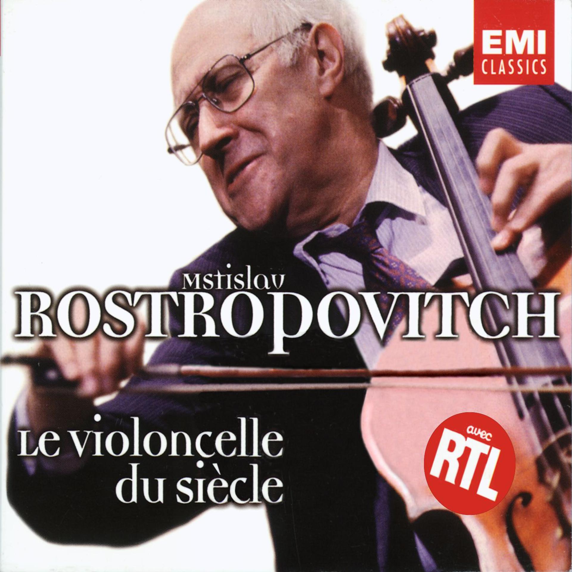 Постер альбома Rostropovich - Violincello du siècle