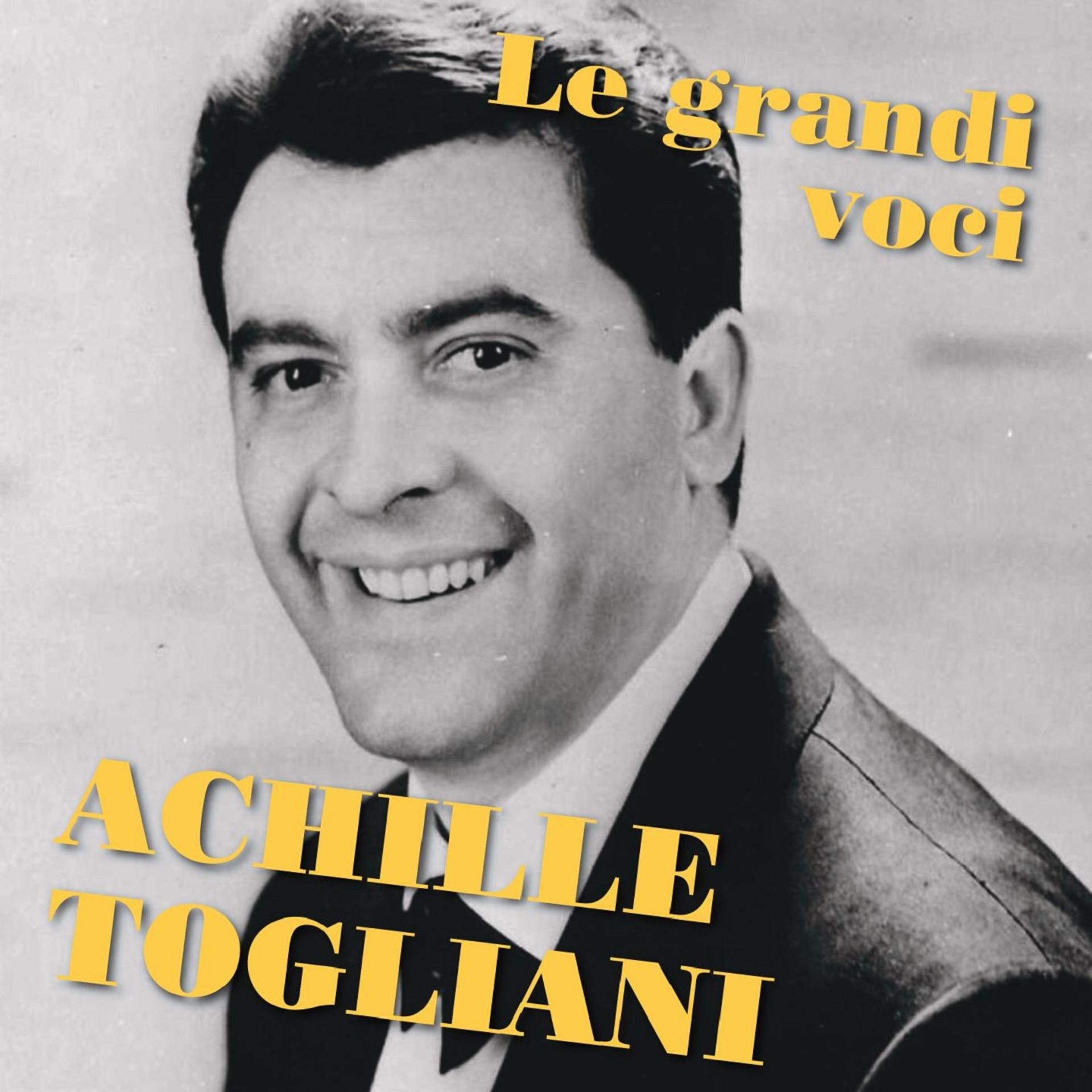 Постер альбома Achille Togliani (Le grandi voci)
