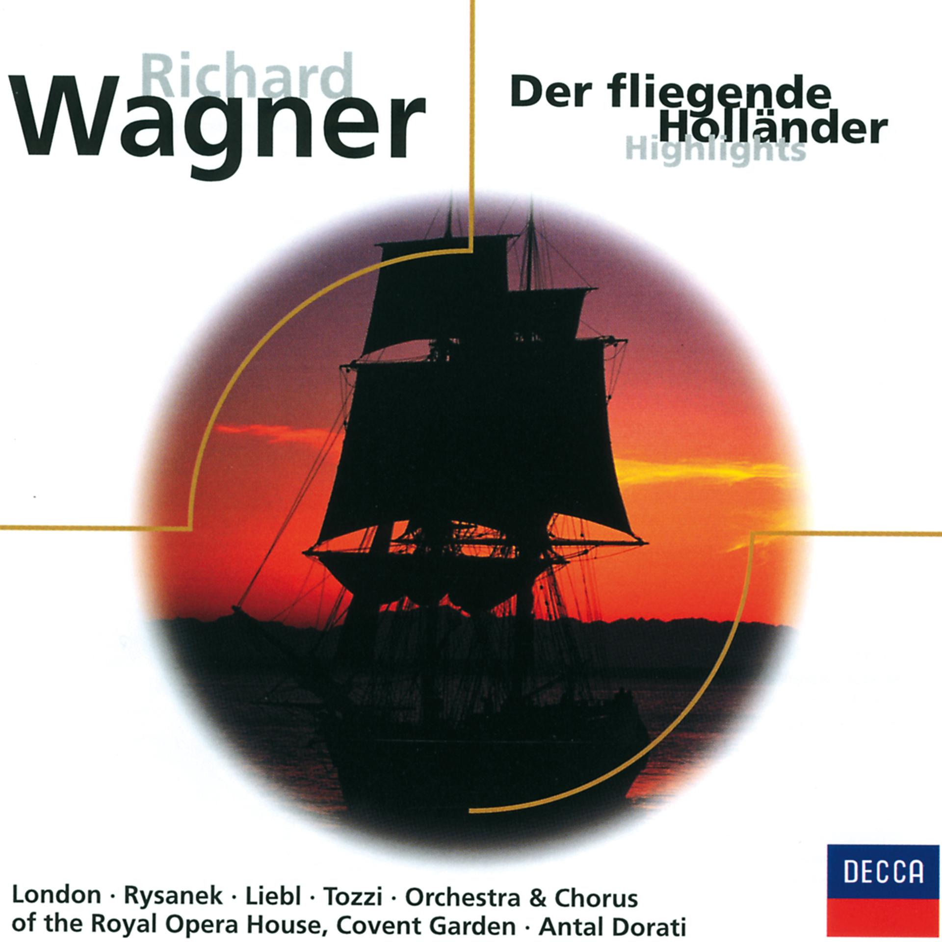 Постер альбома Wagner: Der Fliegende Holländer (Highlights)