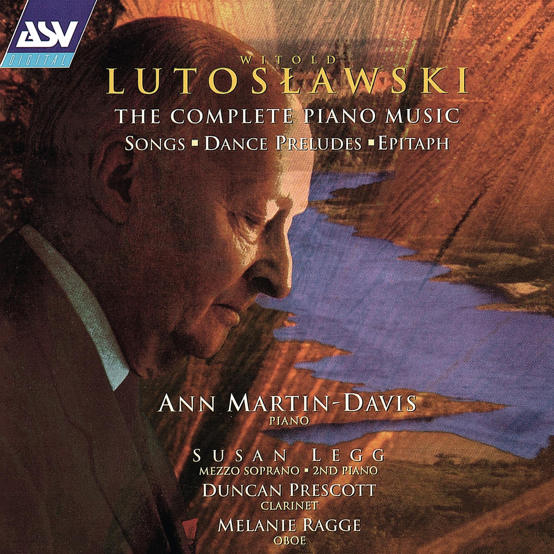 Постер альбома Lutoslawski: The Complete Piano Music