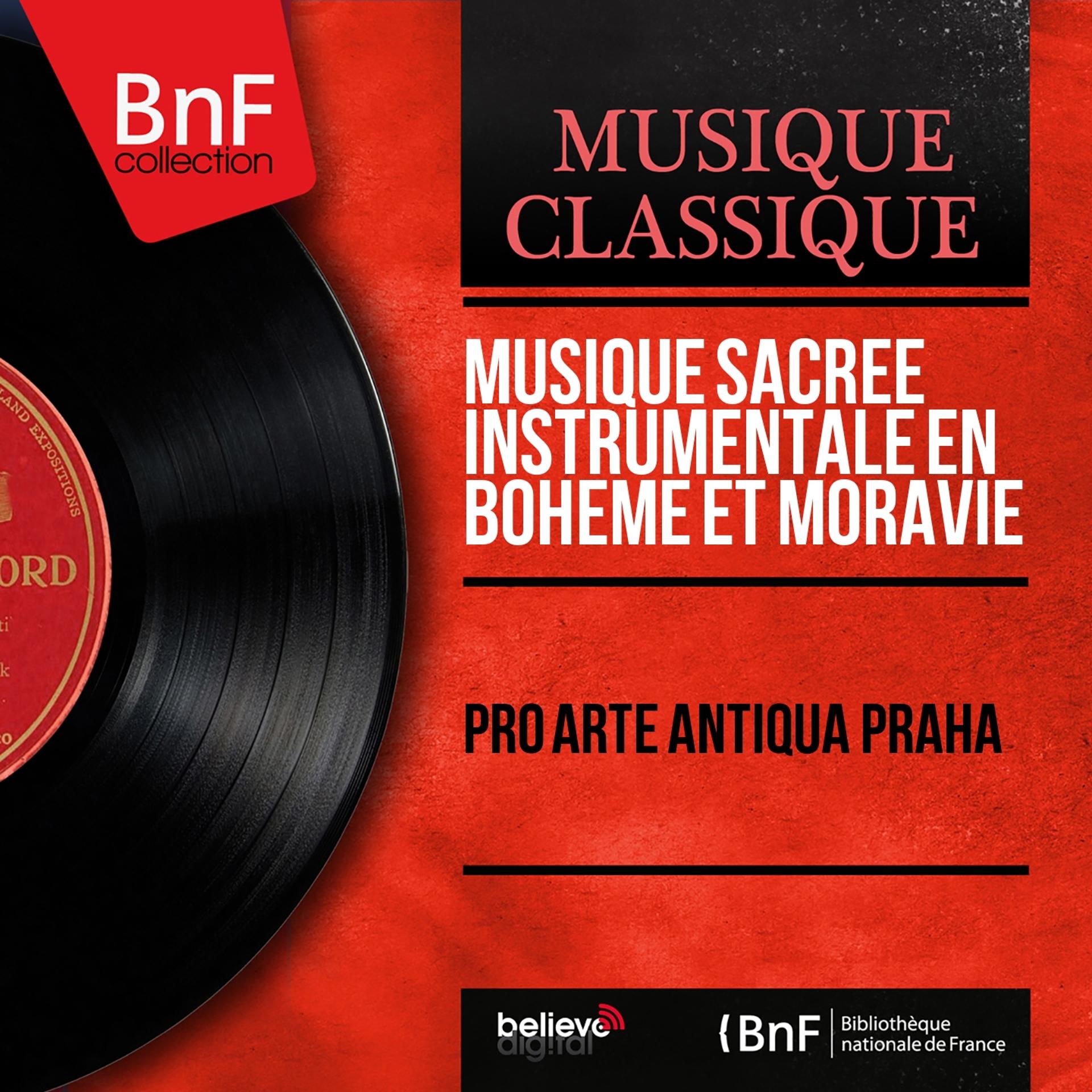 Постер альбома Musique sacrée instrumentale en Bohême et Moravie (Stereo Version)