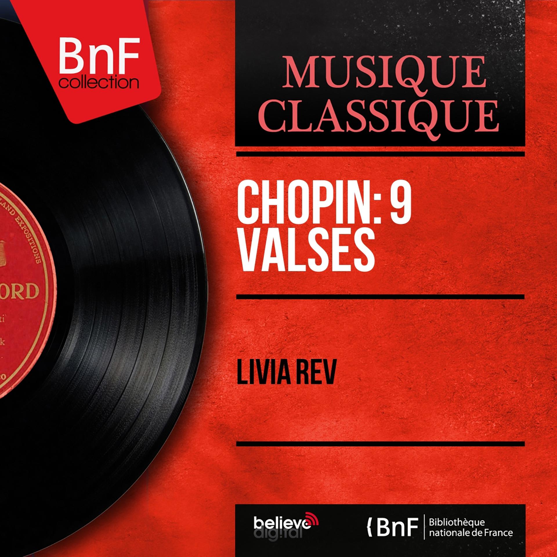 Постер альбома Chopin: 9 Valses (Mono Version)