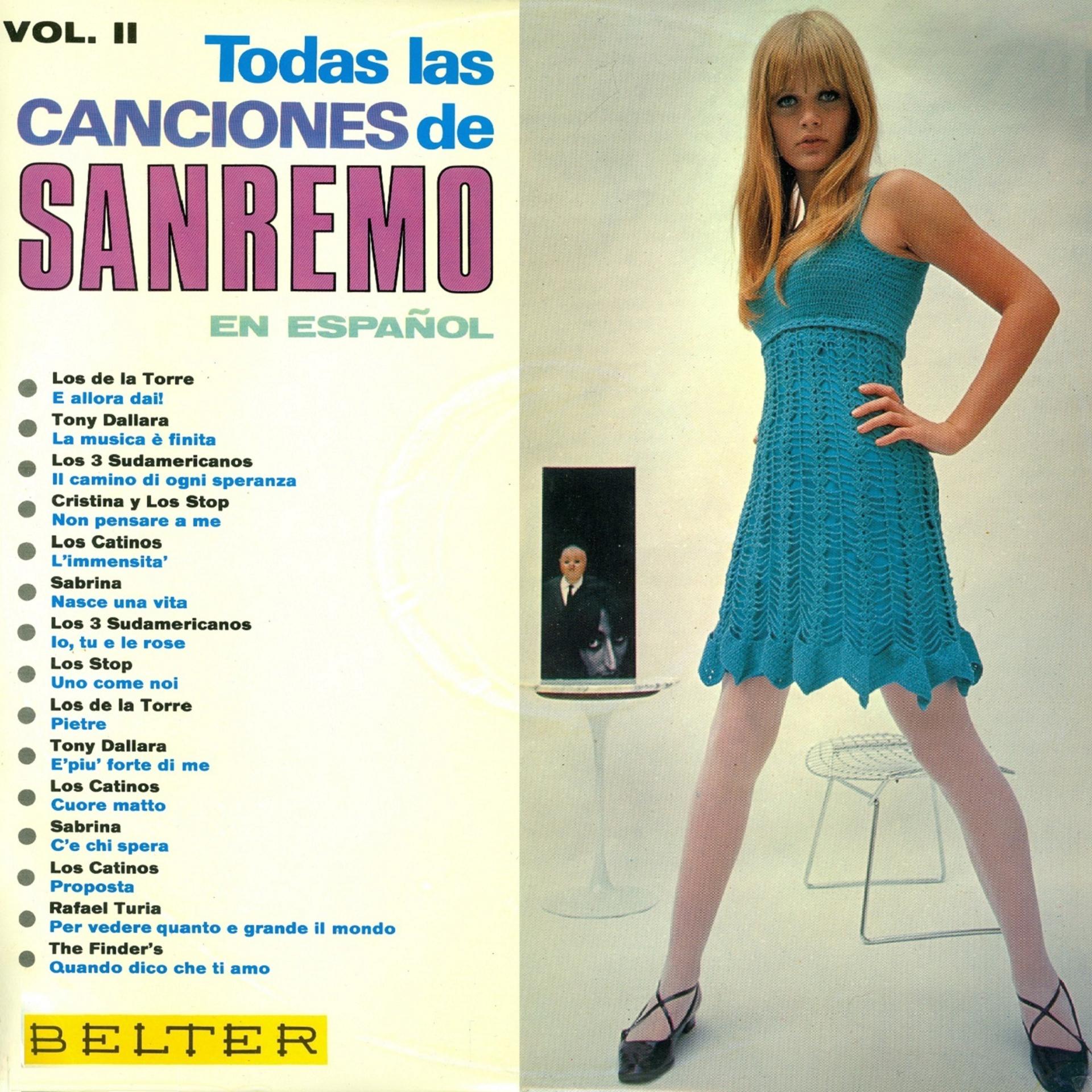 Постер альбома Todas las Canciones de Sanremo en Español, Vol. 2