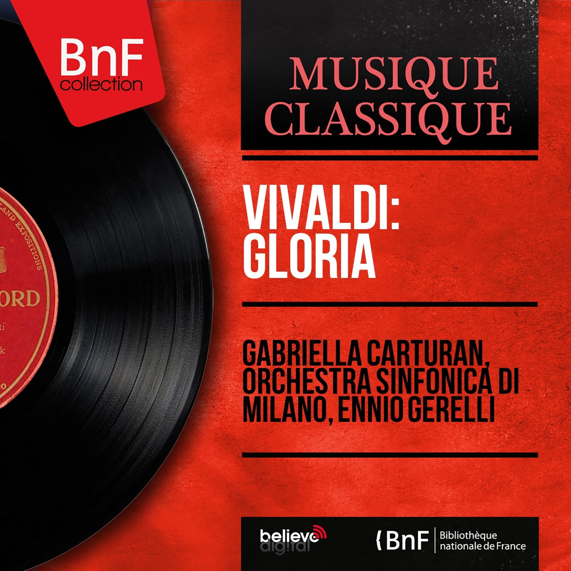 Постер альбома Vivaldi: Gloria (Mono Version)