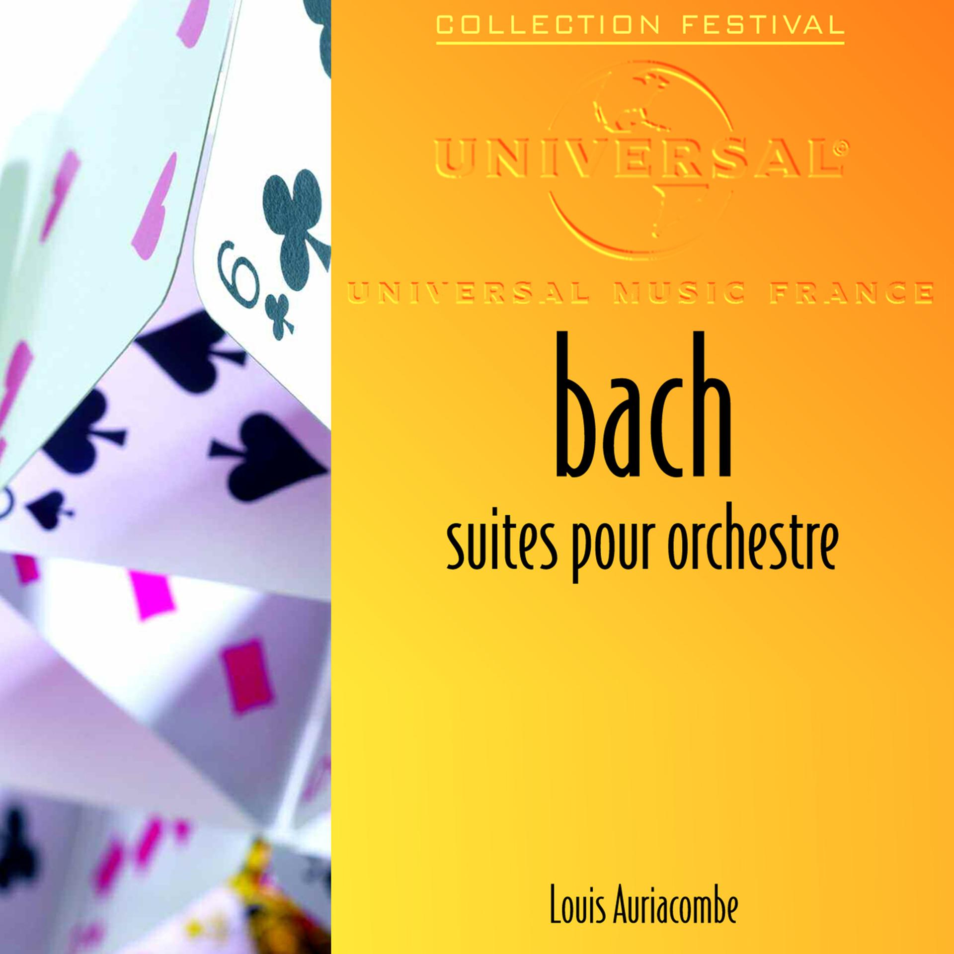 Постер альбома J.S. Bach: Suites pour orchestre