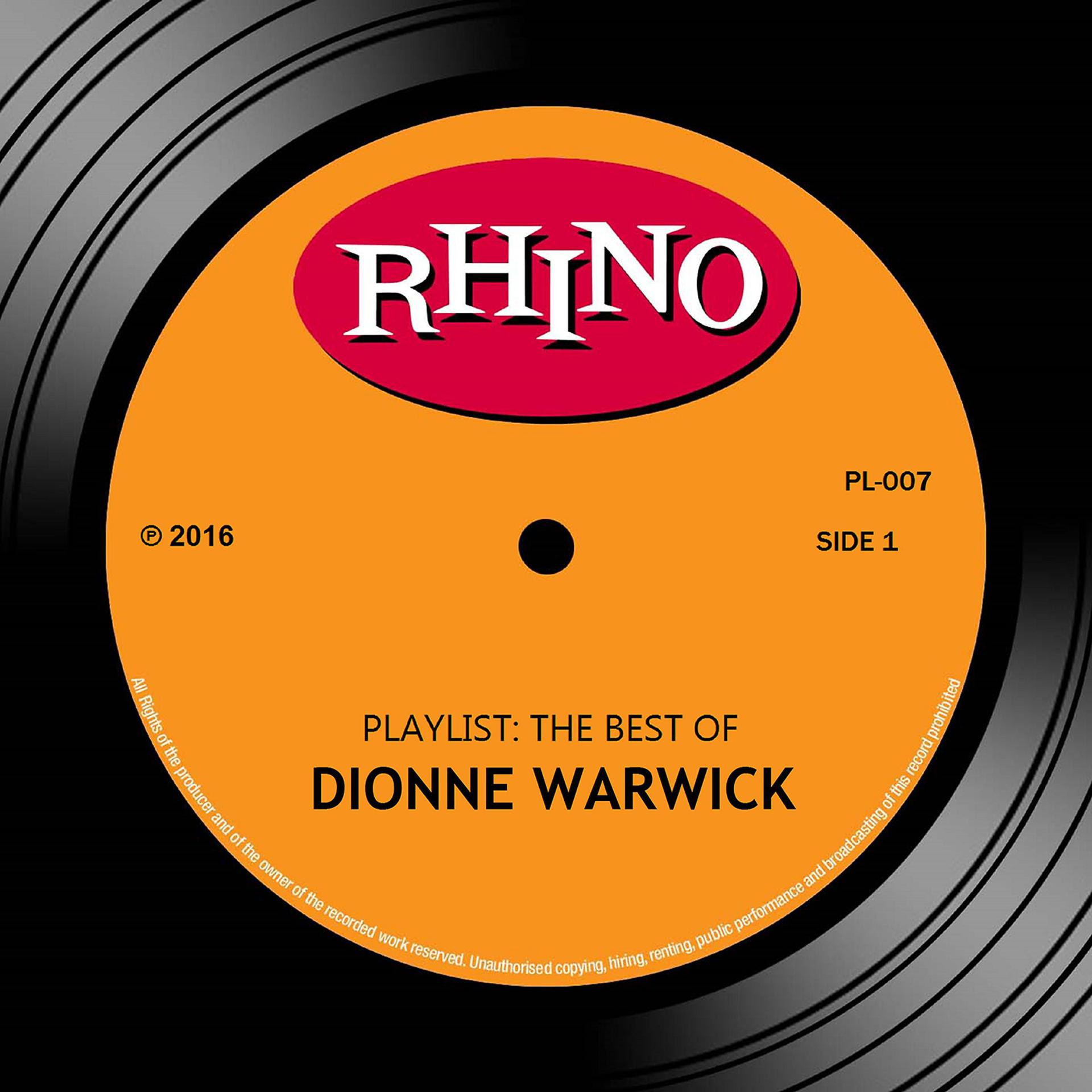Постер альбома Playlist: The Best of Dionne Warwick