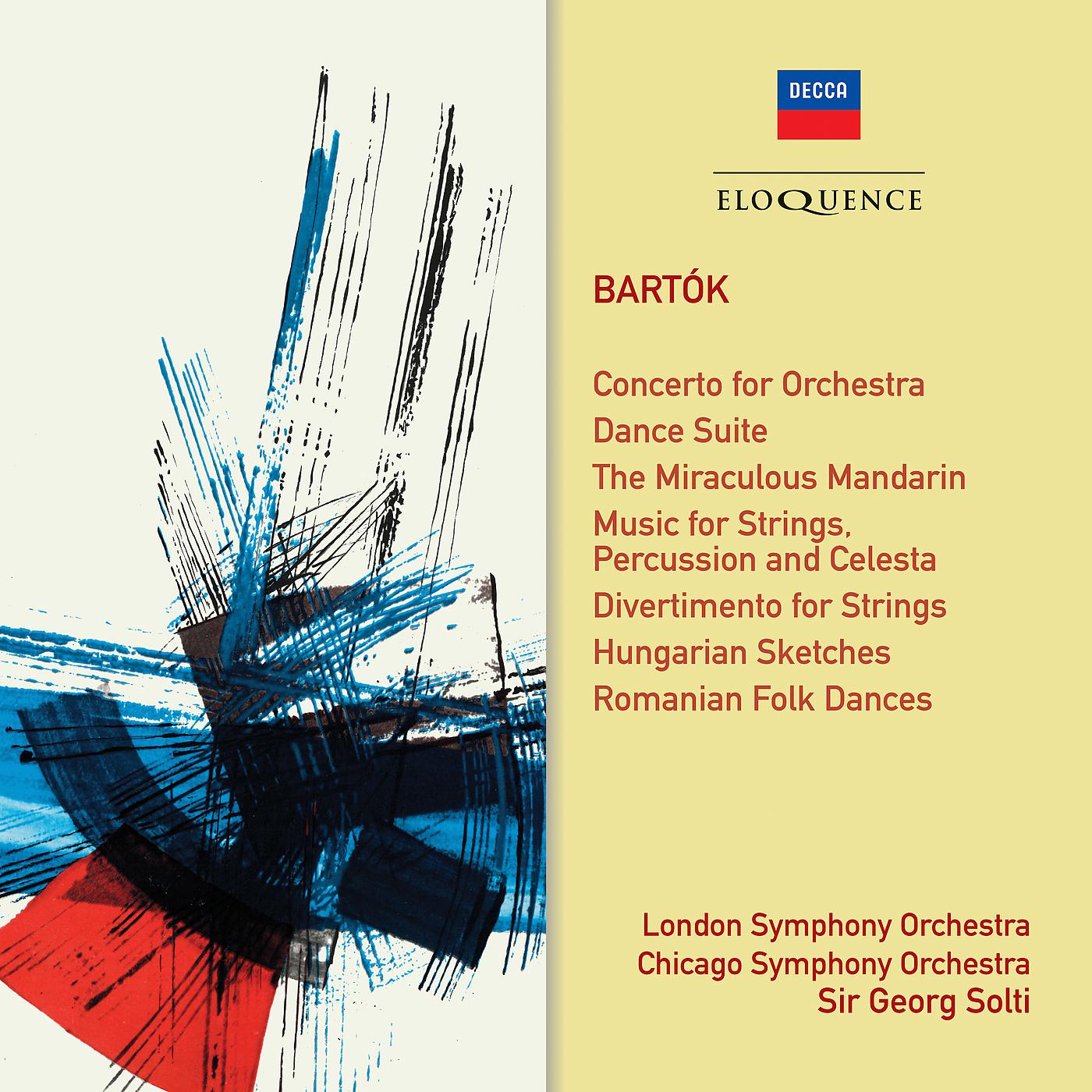 Постер альбома Bartok: Orchestral Works