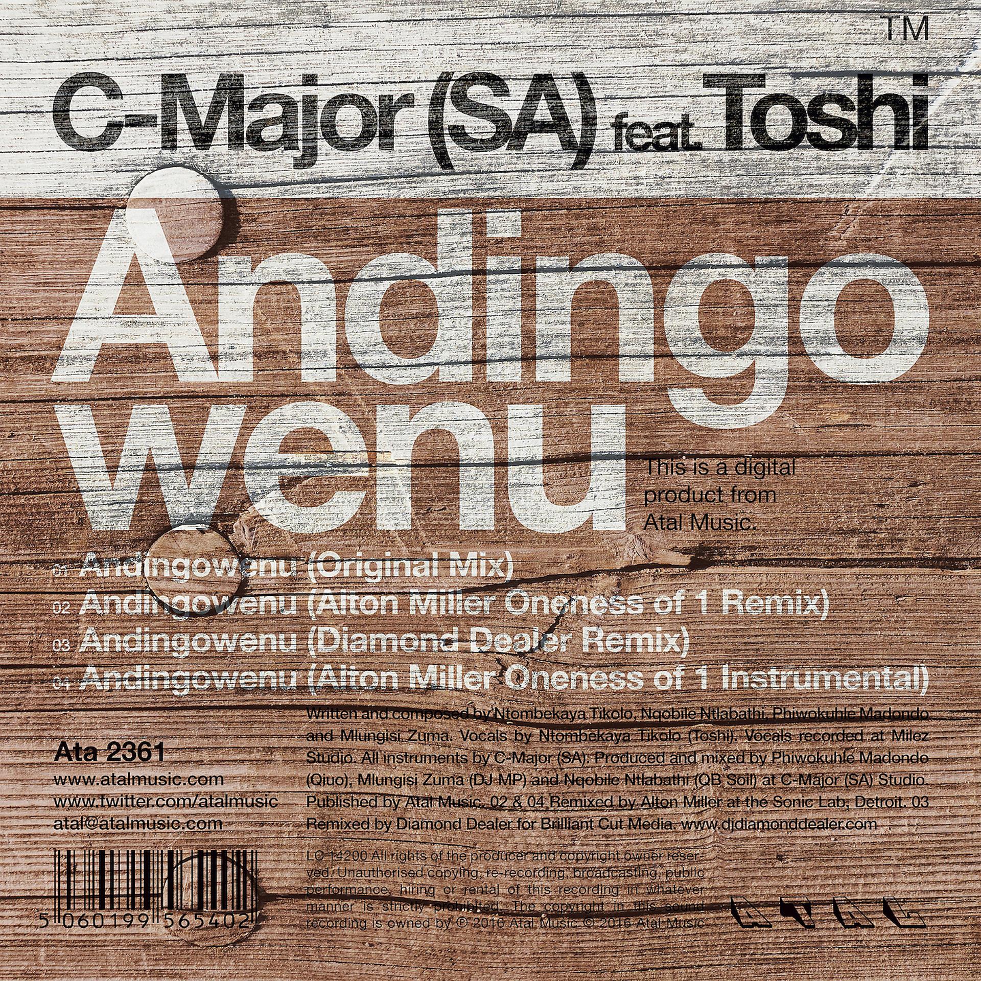 Постер альбома Andingowenu