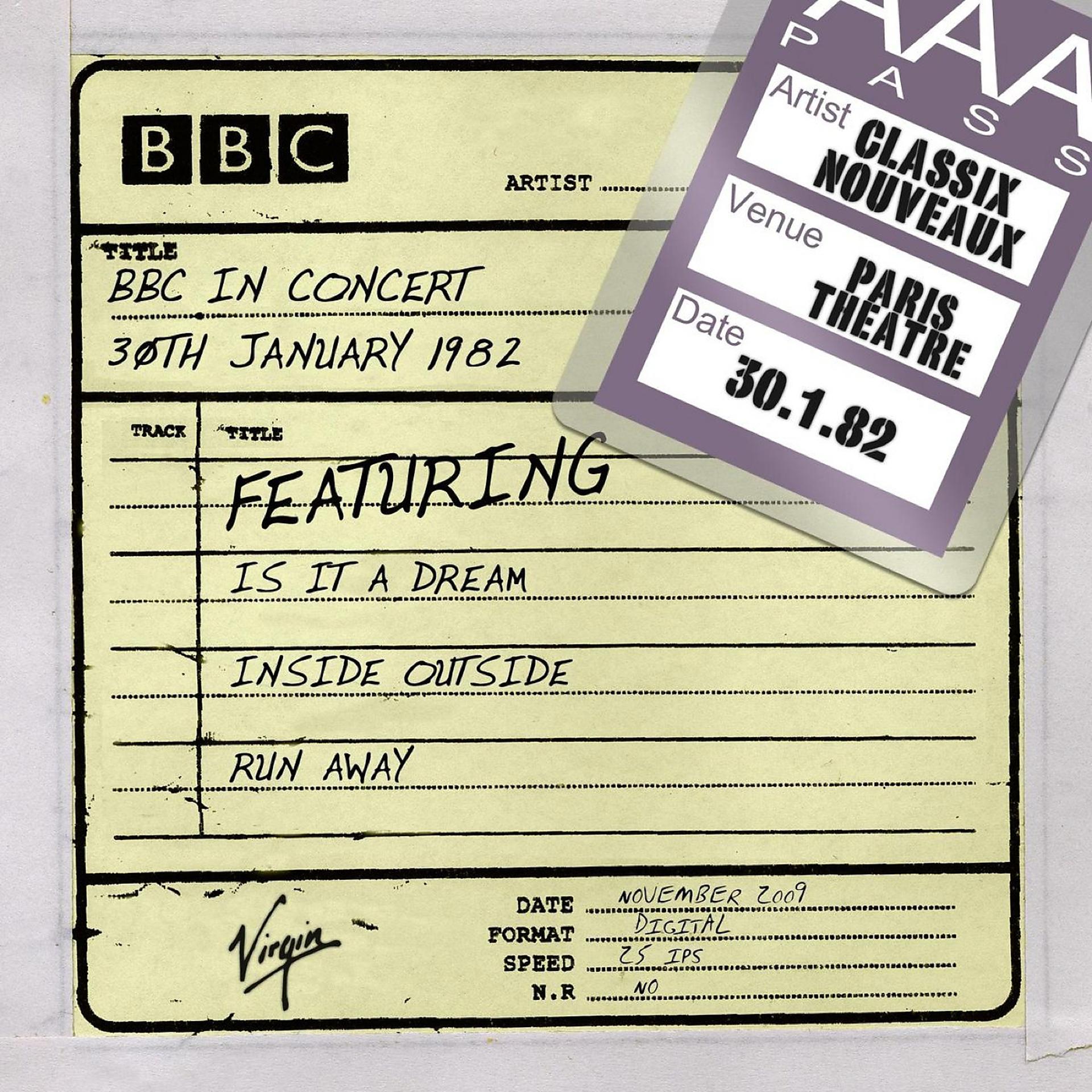 Постер альбома BBC In Concert [13th January 1982] (13th January 1982)