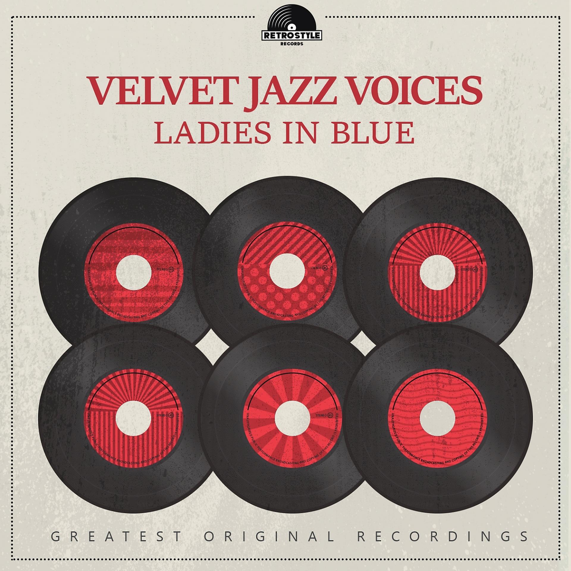 Постер альбома Velvet Jazz Voices - Ladies in Blue