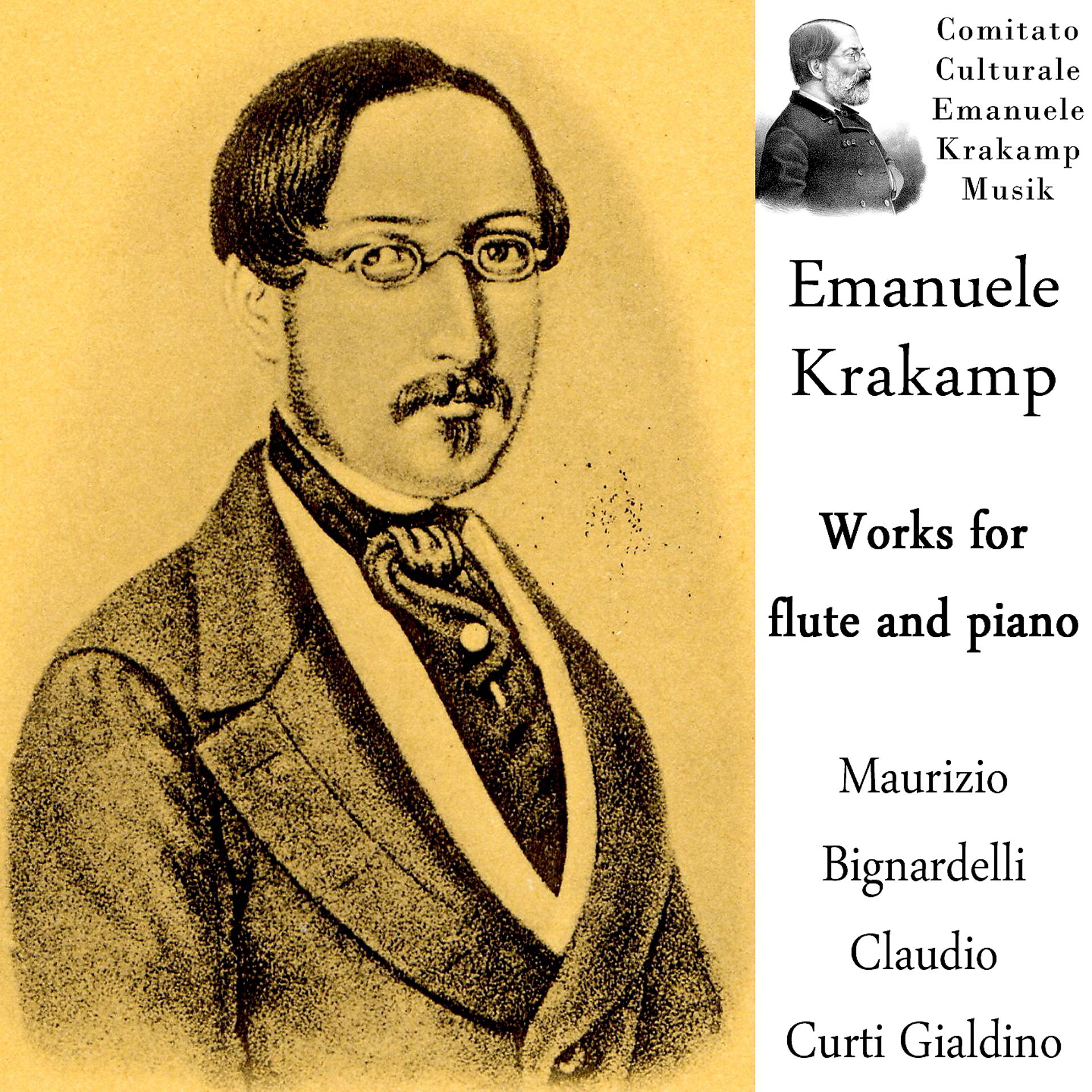 Постер альбома Emanuele Krakamp: Works for Flute and Piano