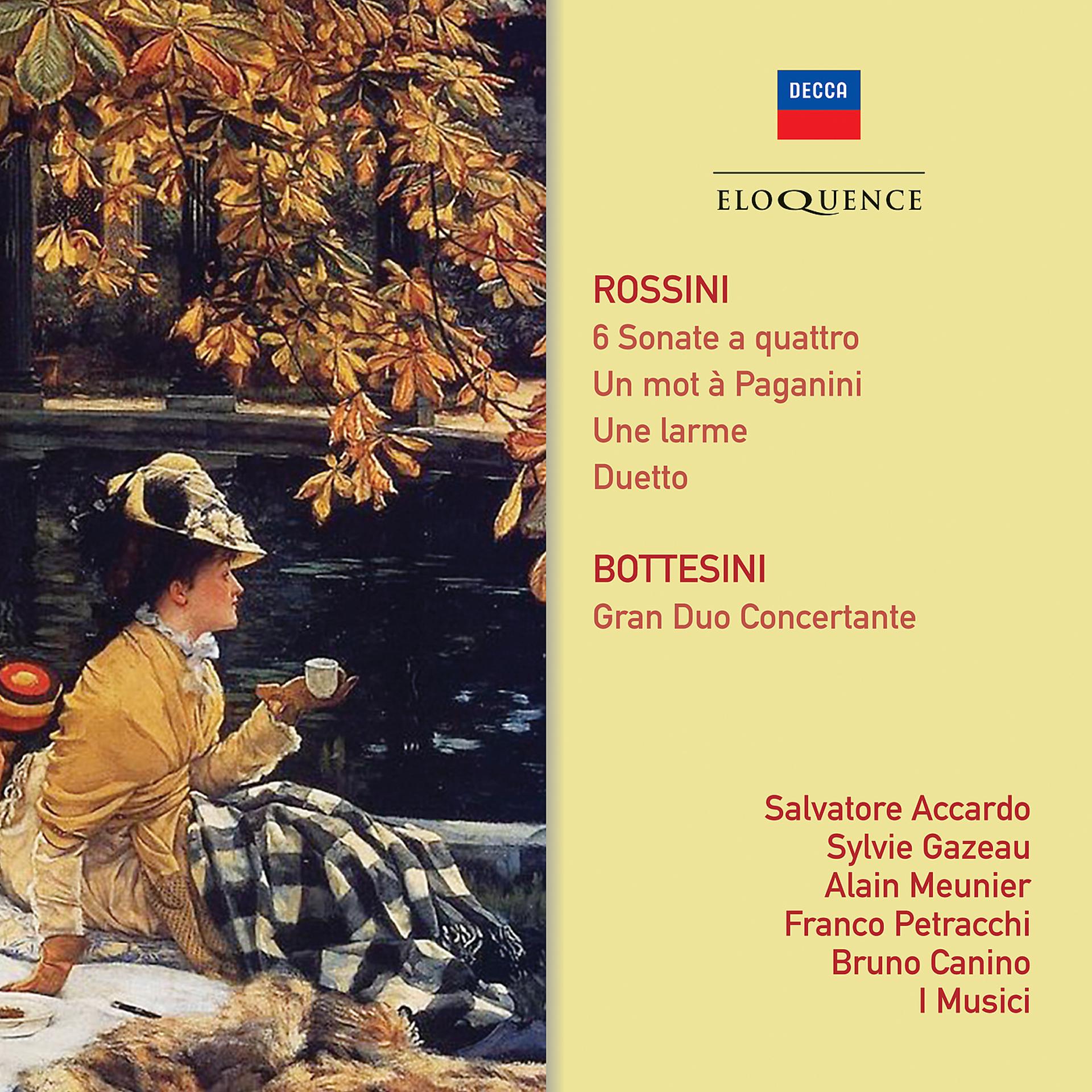 Постер альбома Rossini: Sonate a quattro / Bottesini: Gran Duo