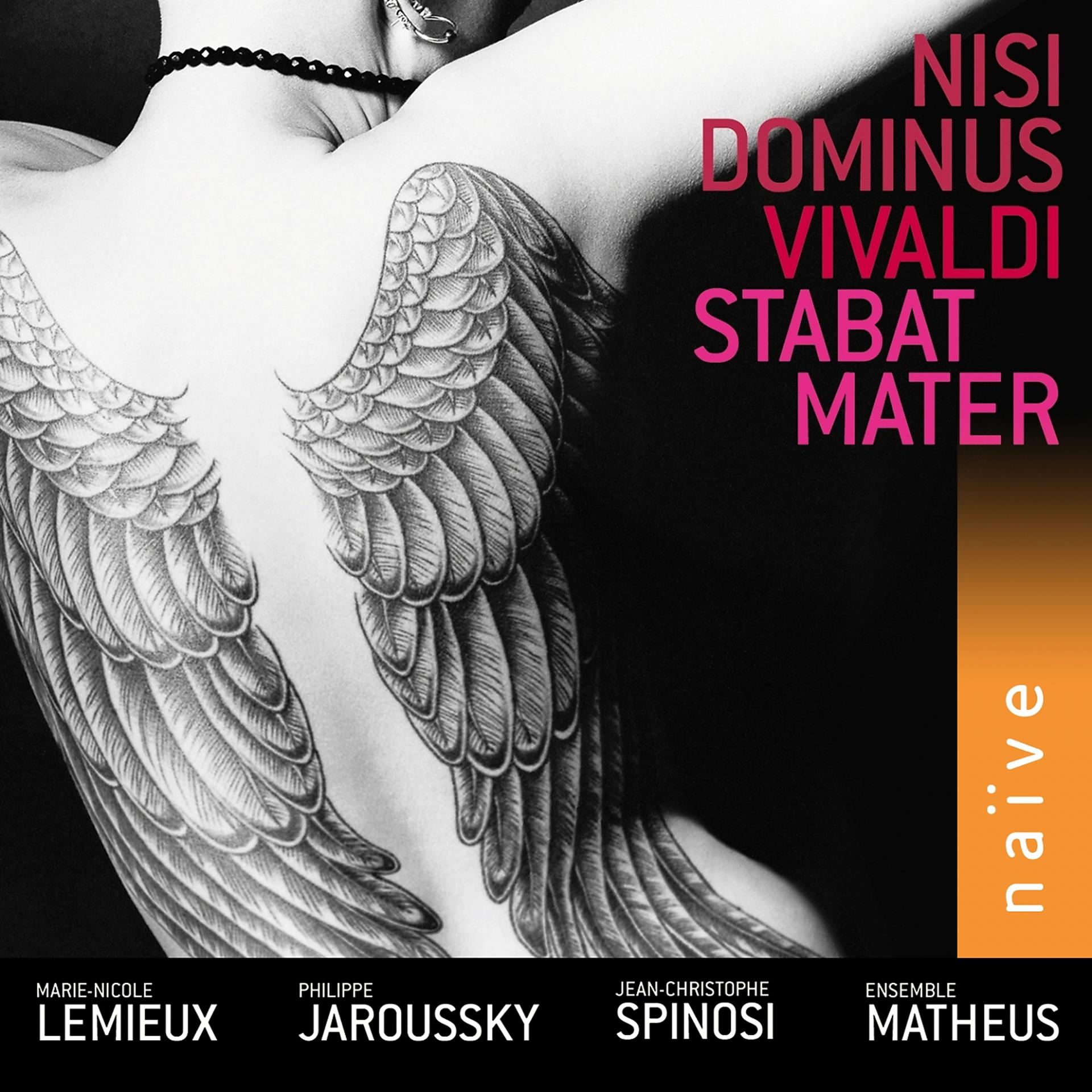 Постер альбома Vivaldi: Nisi Dominus, Stabat Mater