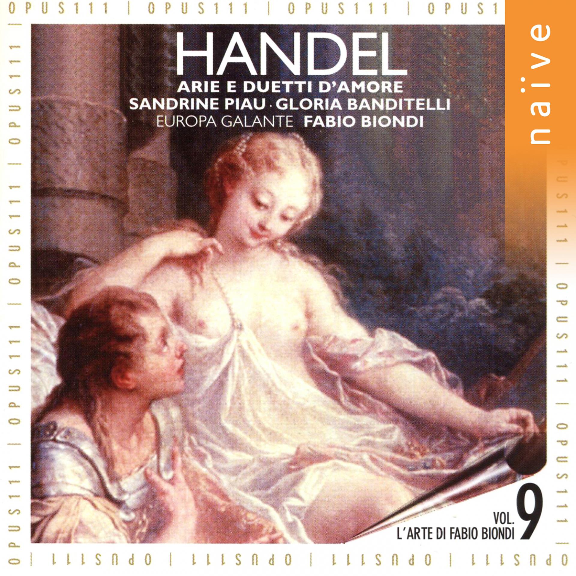 Постер альбома Handel: Arie e duetti d'amore
