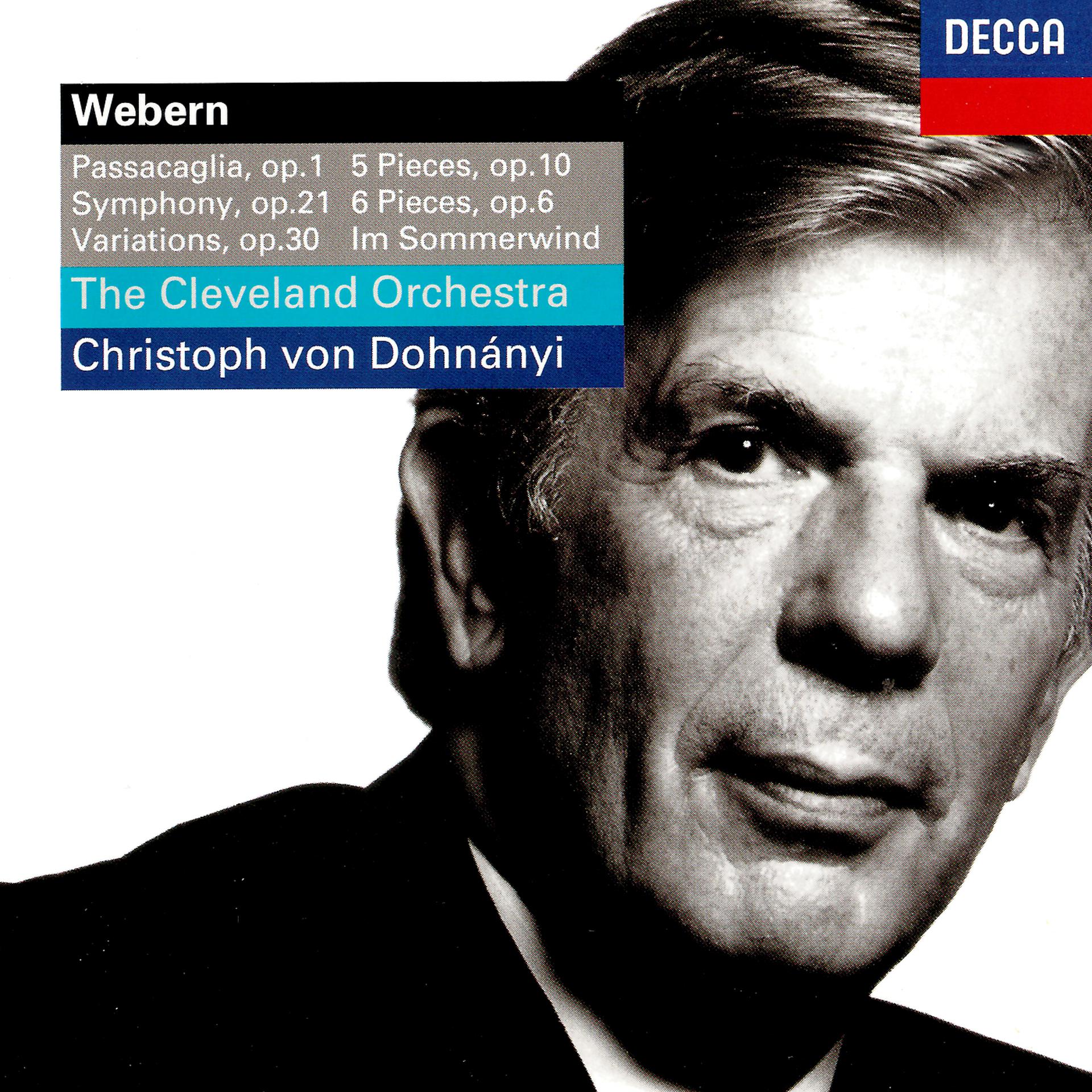 Постер альбома Webern: Orchestral Works