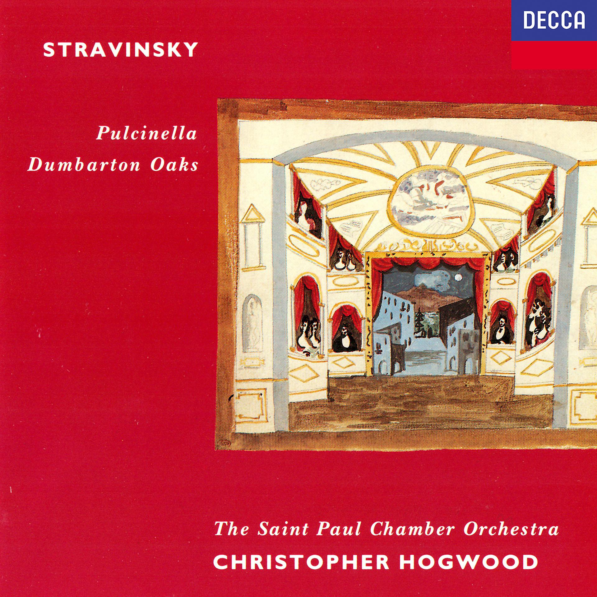 Постер альбома Stravinsky: Pulcinella; Dumbarton Oaks / Gallo: Sonatas / Pergolesi: Sinfonia