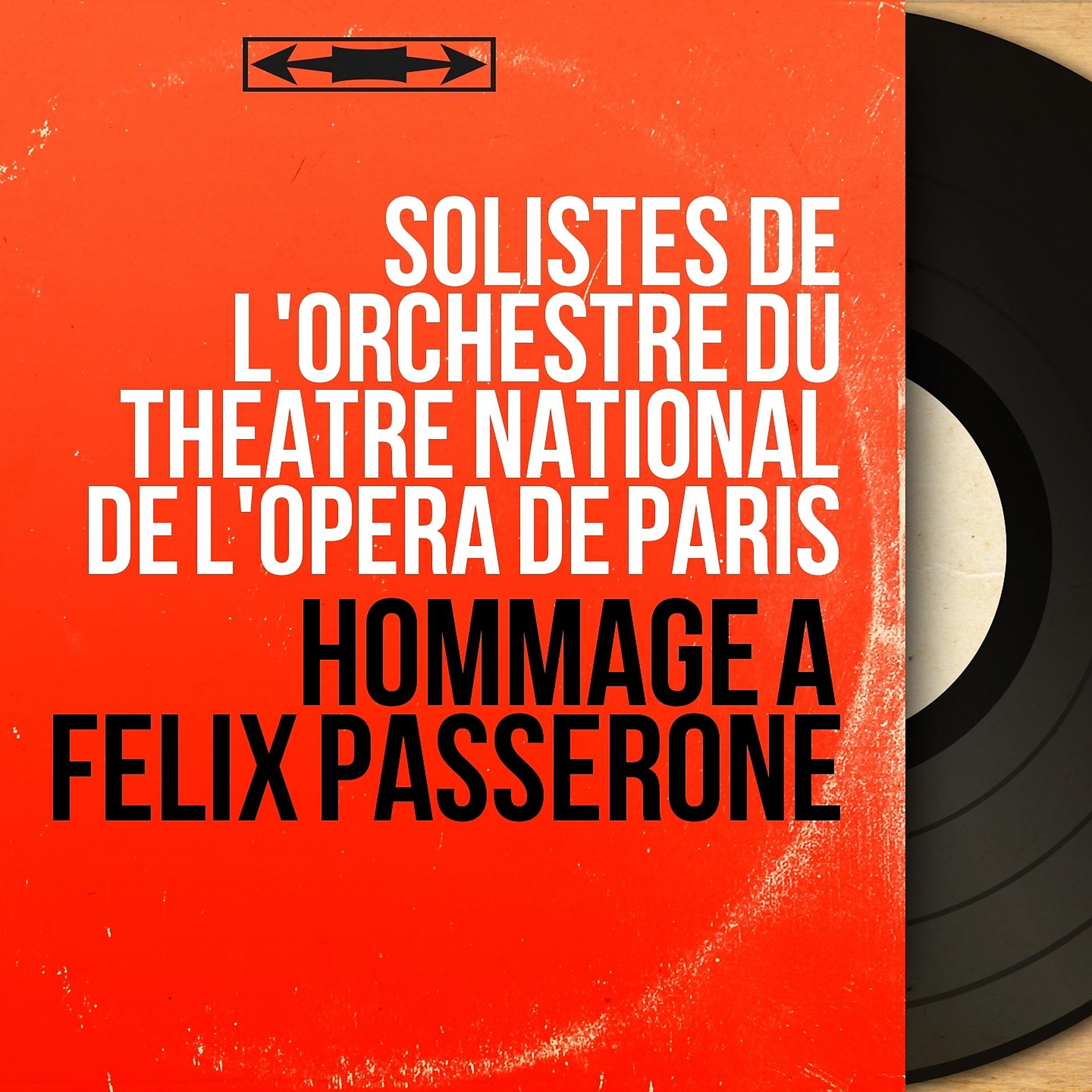 Постер альбома Hommage à Félix Passerone