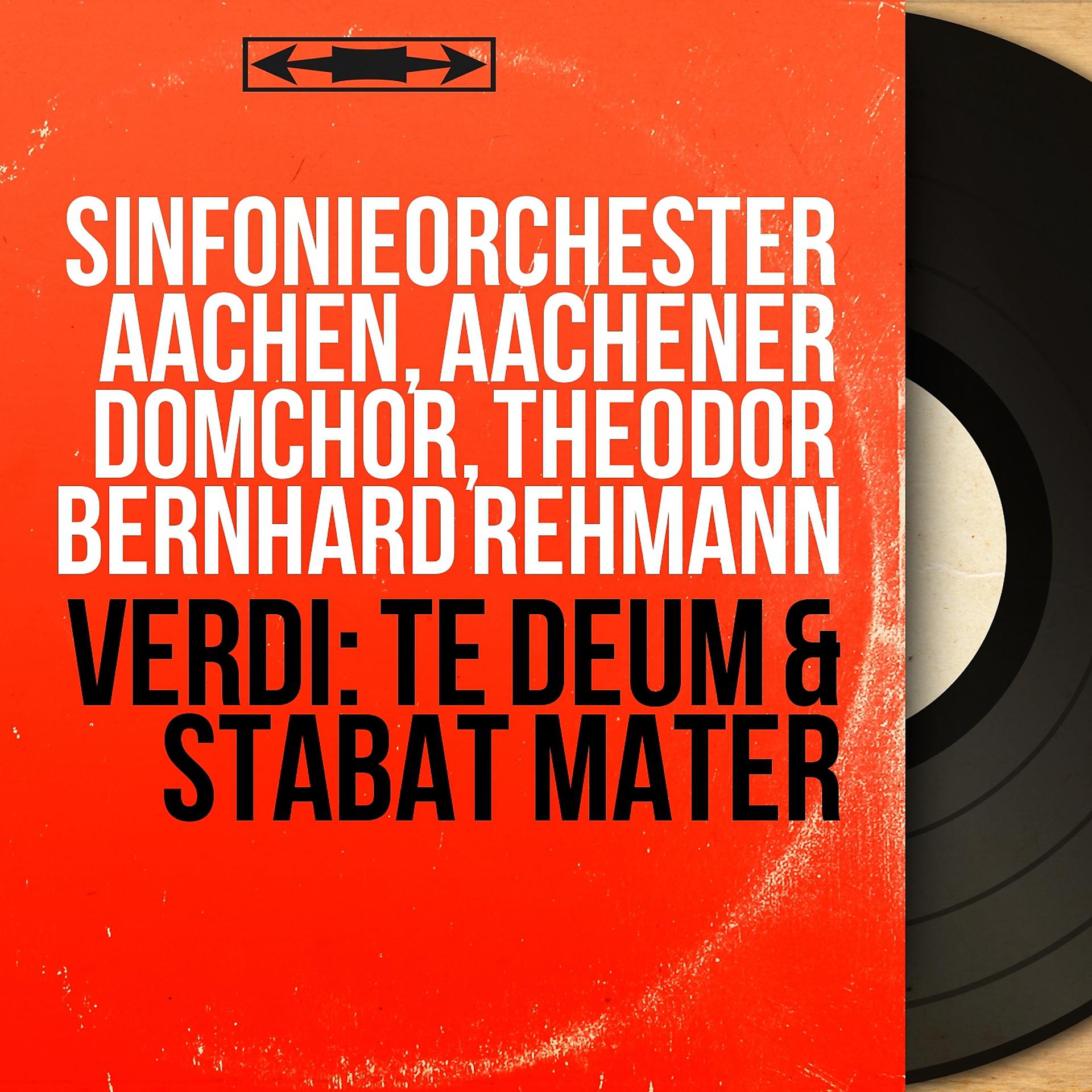 Постер альбома Verdi: Te Deum & Stabat Mater