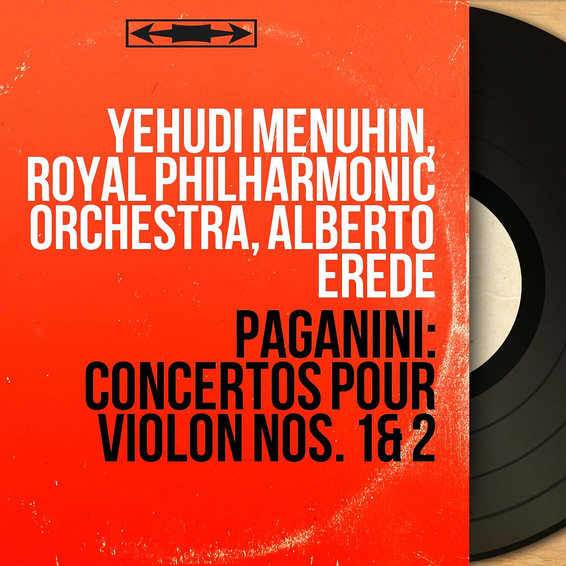 Постер альбома Paganini: Concertos pour violon Nos. 1 & 2