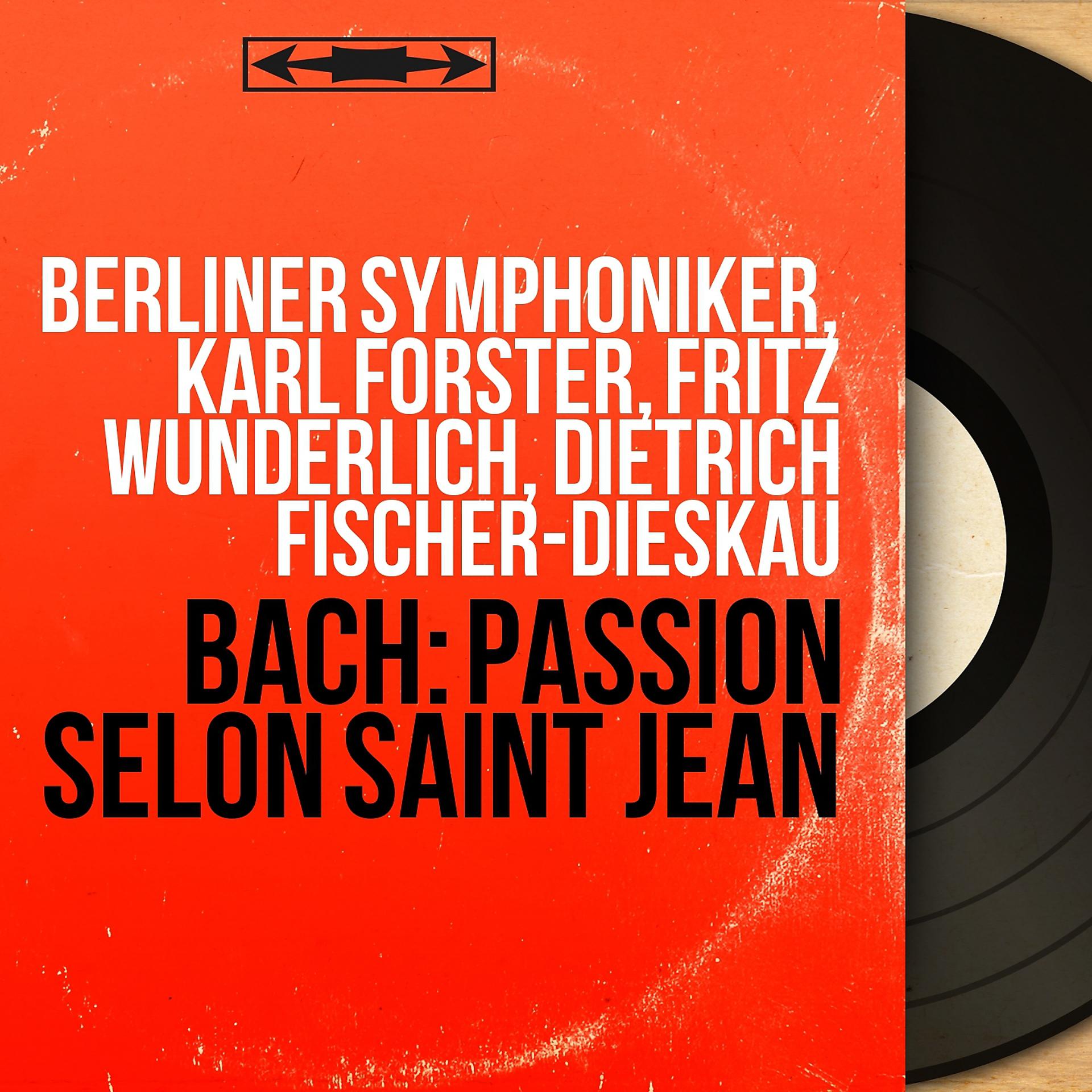 Постер альбома Bach: Passion selon Saint Jean