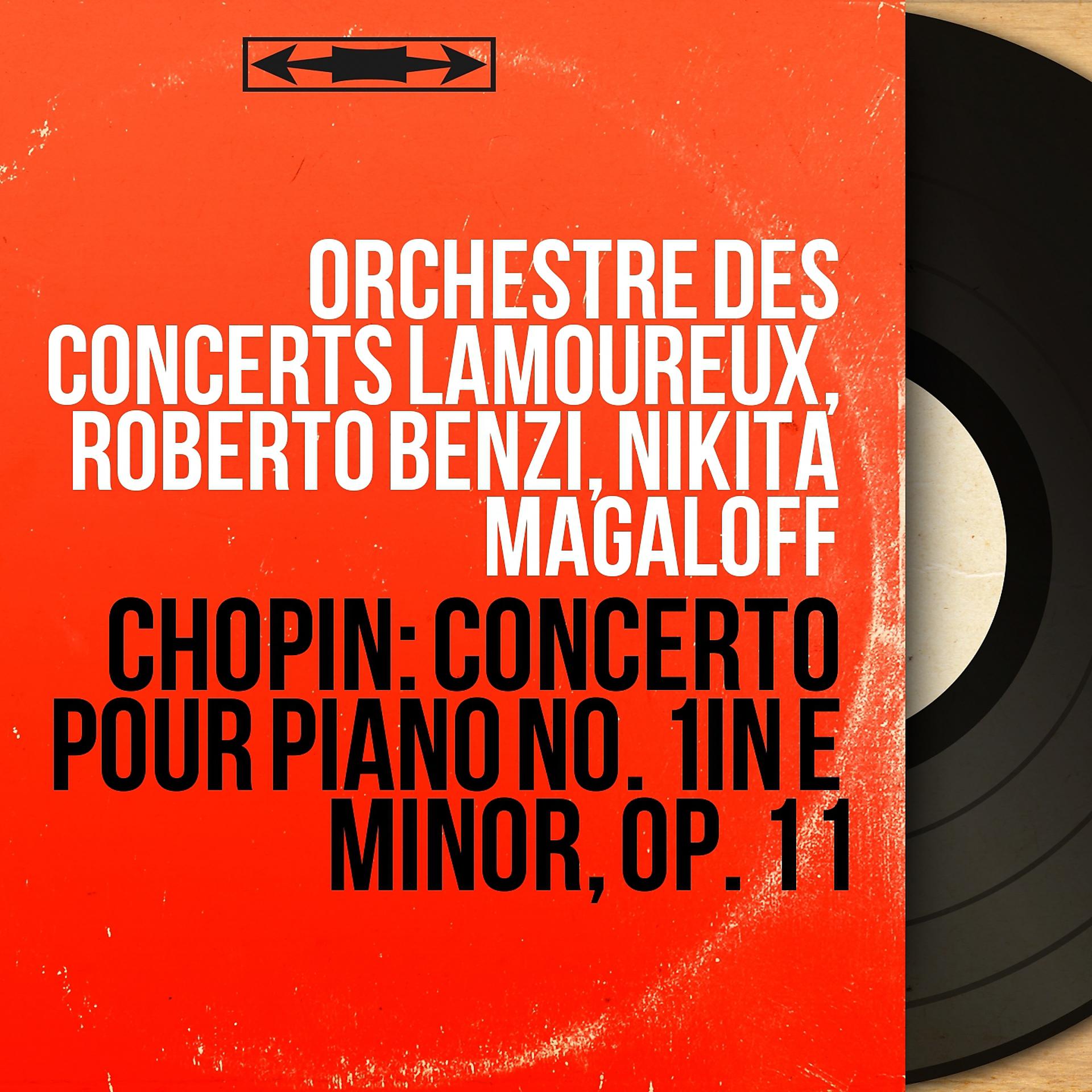 Постер альбома Chopin: Concerto pour piano No. 1 in E Minor, Op. 11