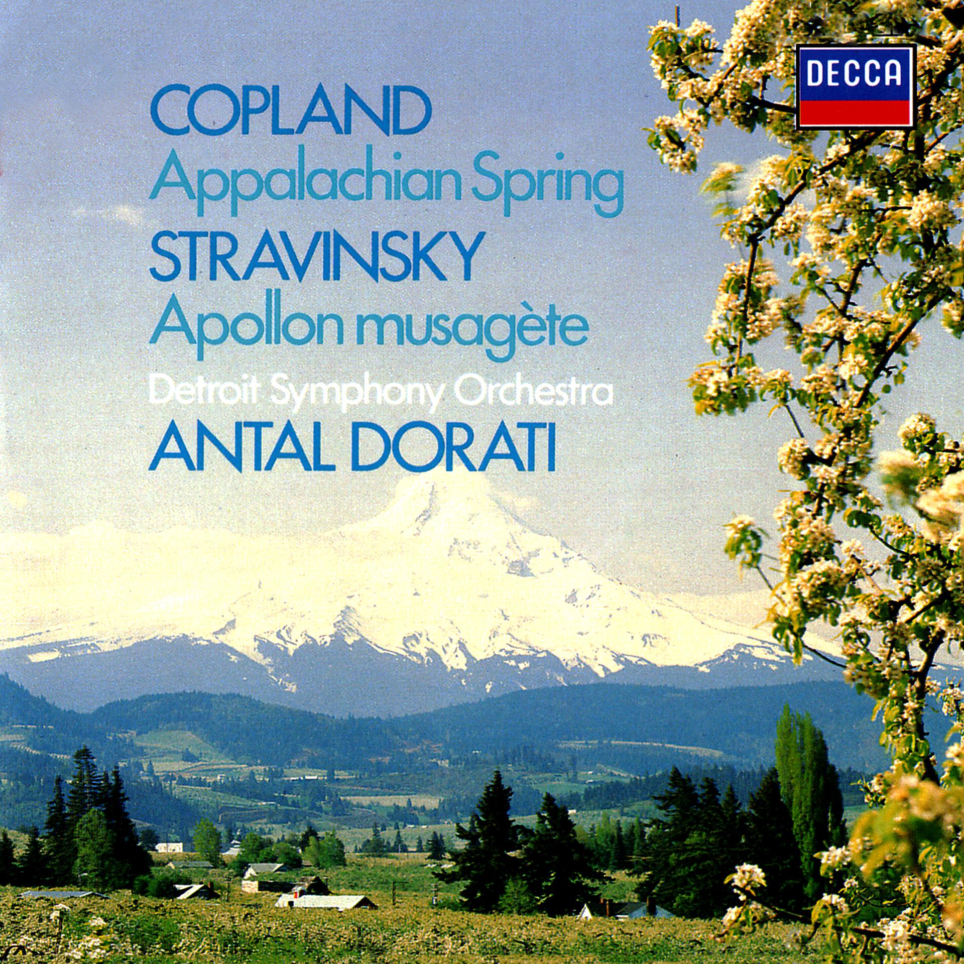 Постер альбома Copland: Appalachian Spring / Stravinsky: Apollon musagète