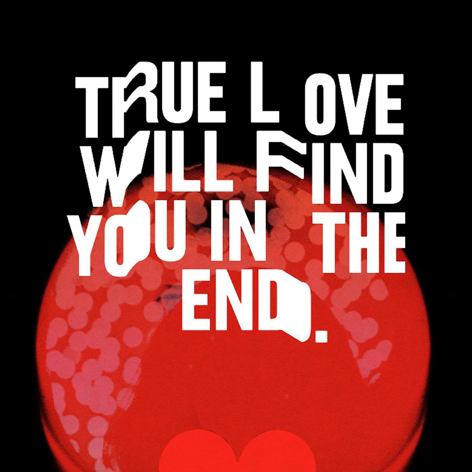 Постер альбома True Love Will Find You in the End
