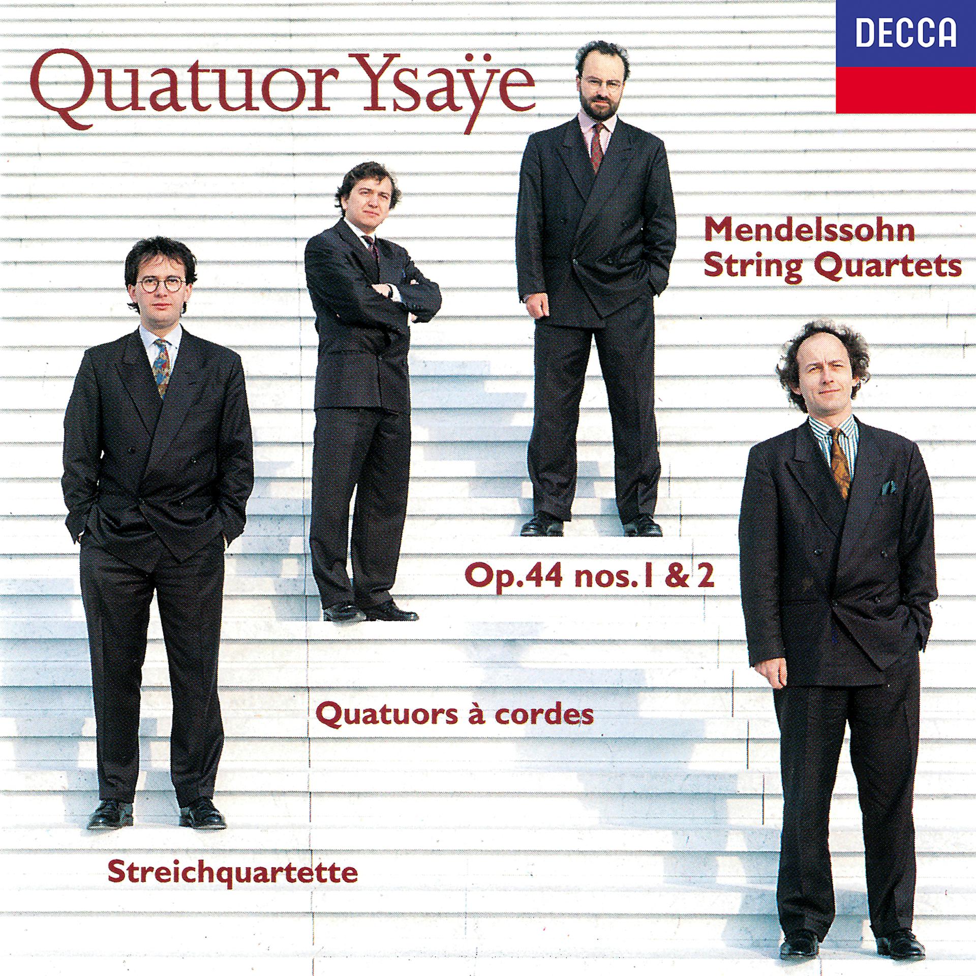 Постер альбома Mendelssohn: String Quartets Nos. 3 & 4