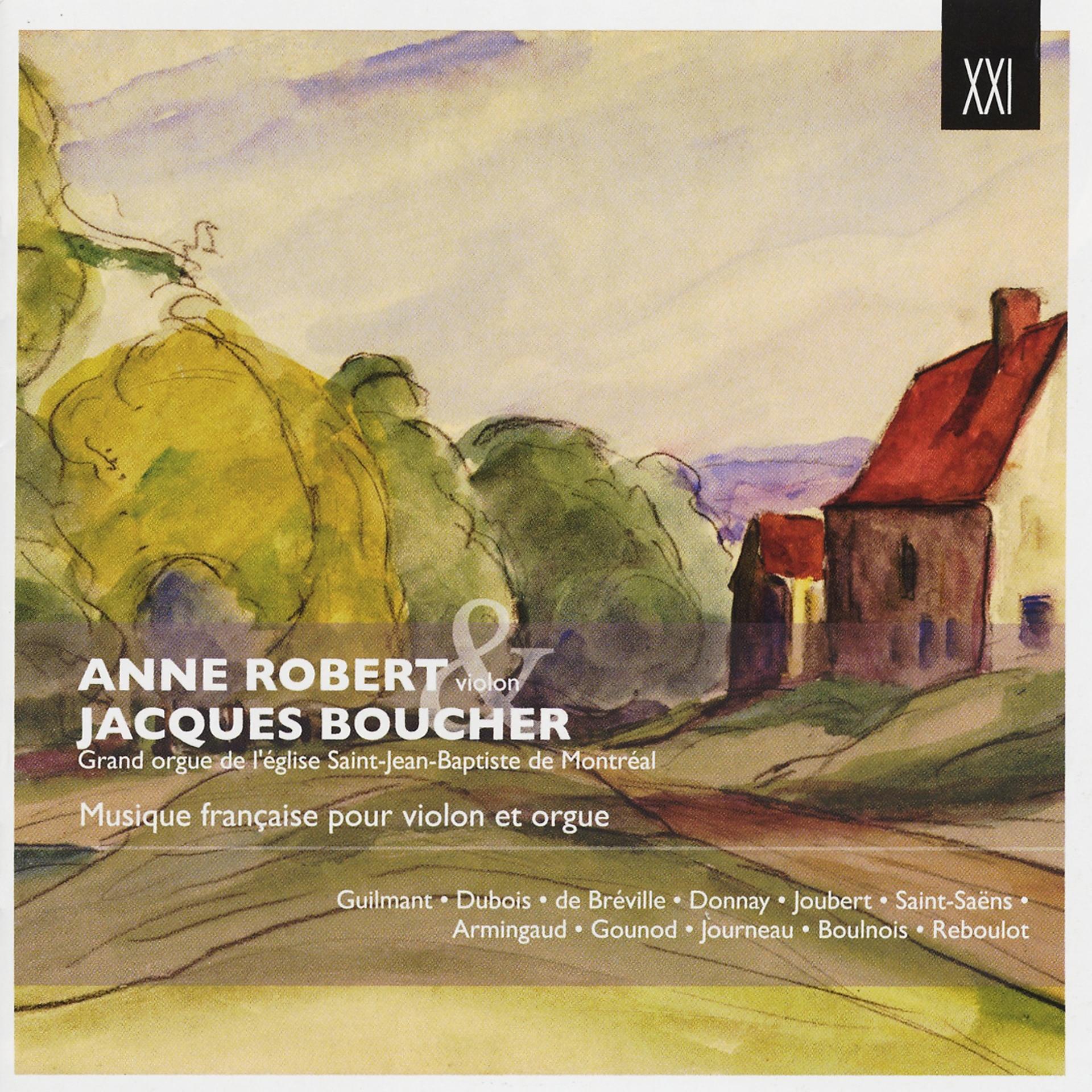 Постер альбома Musique française pour violon et orgue
