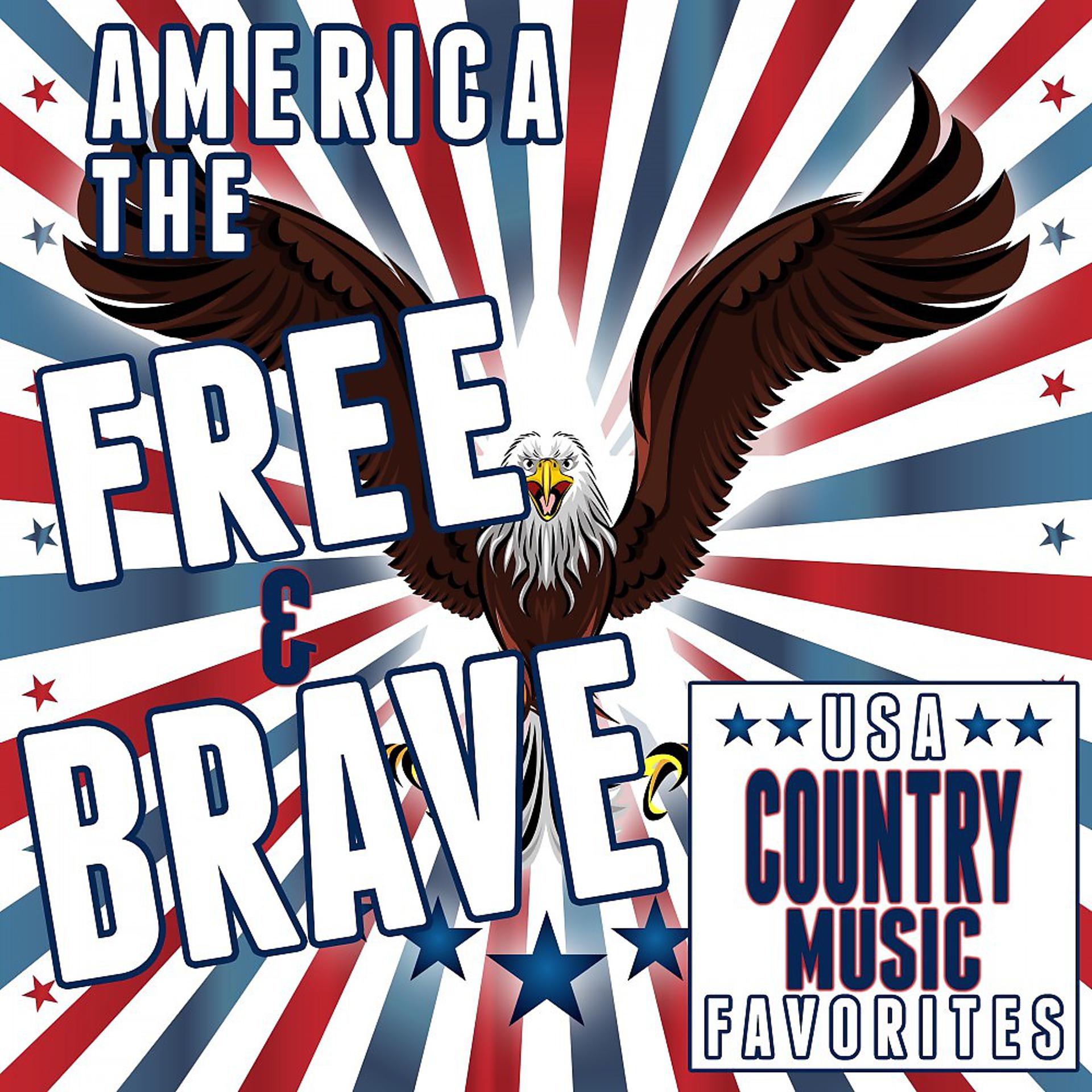 Постер альбома USA Country Music Favorites: America the Free and Brave